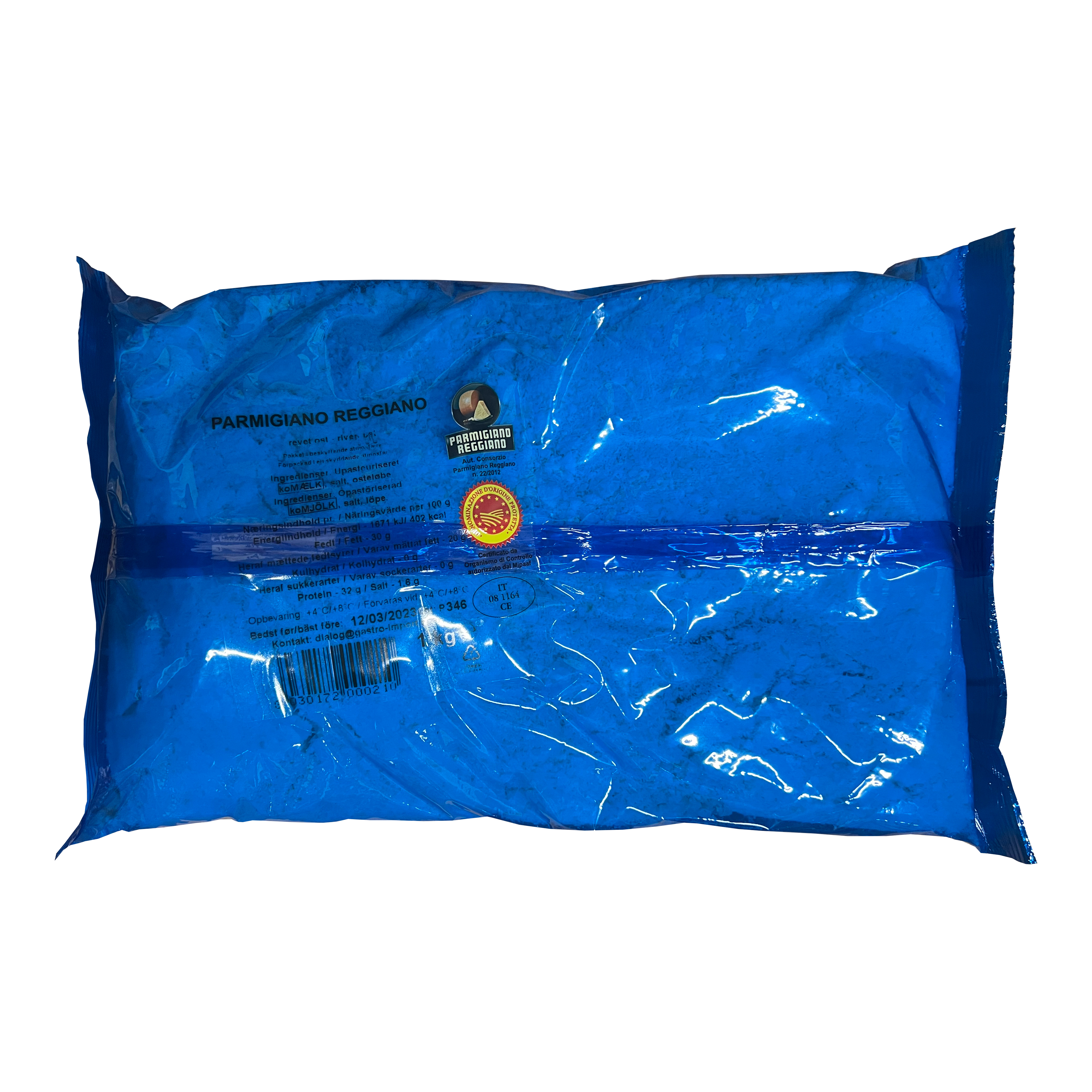 Parmigiano reggiano färskriven 1 kg