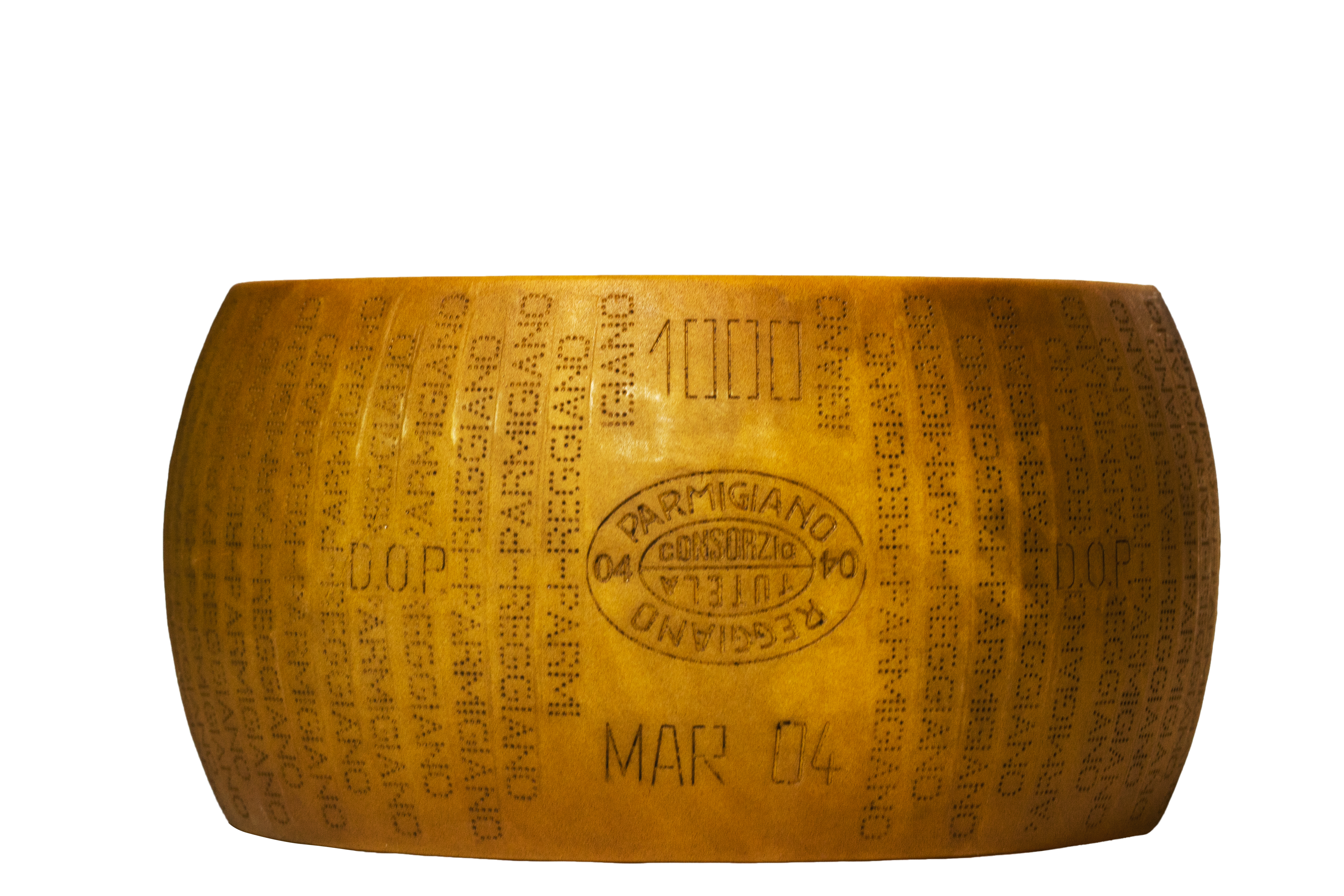 Plast Parmesan full storlek