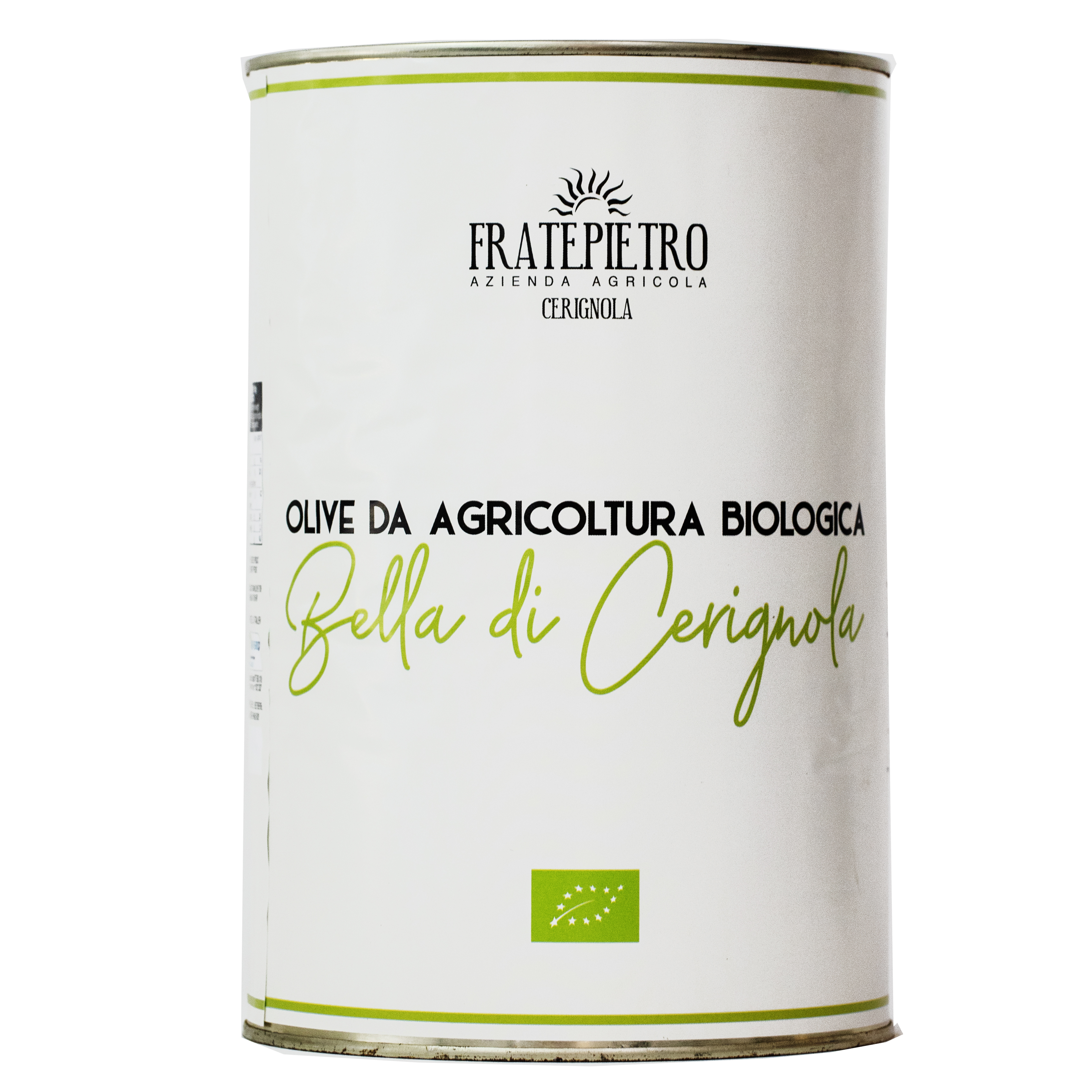 Bella di Cerignola gröna oliver 4,7 l EKO