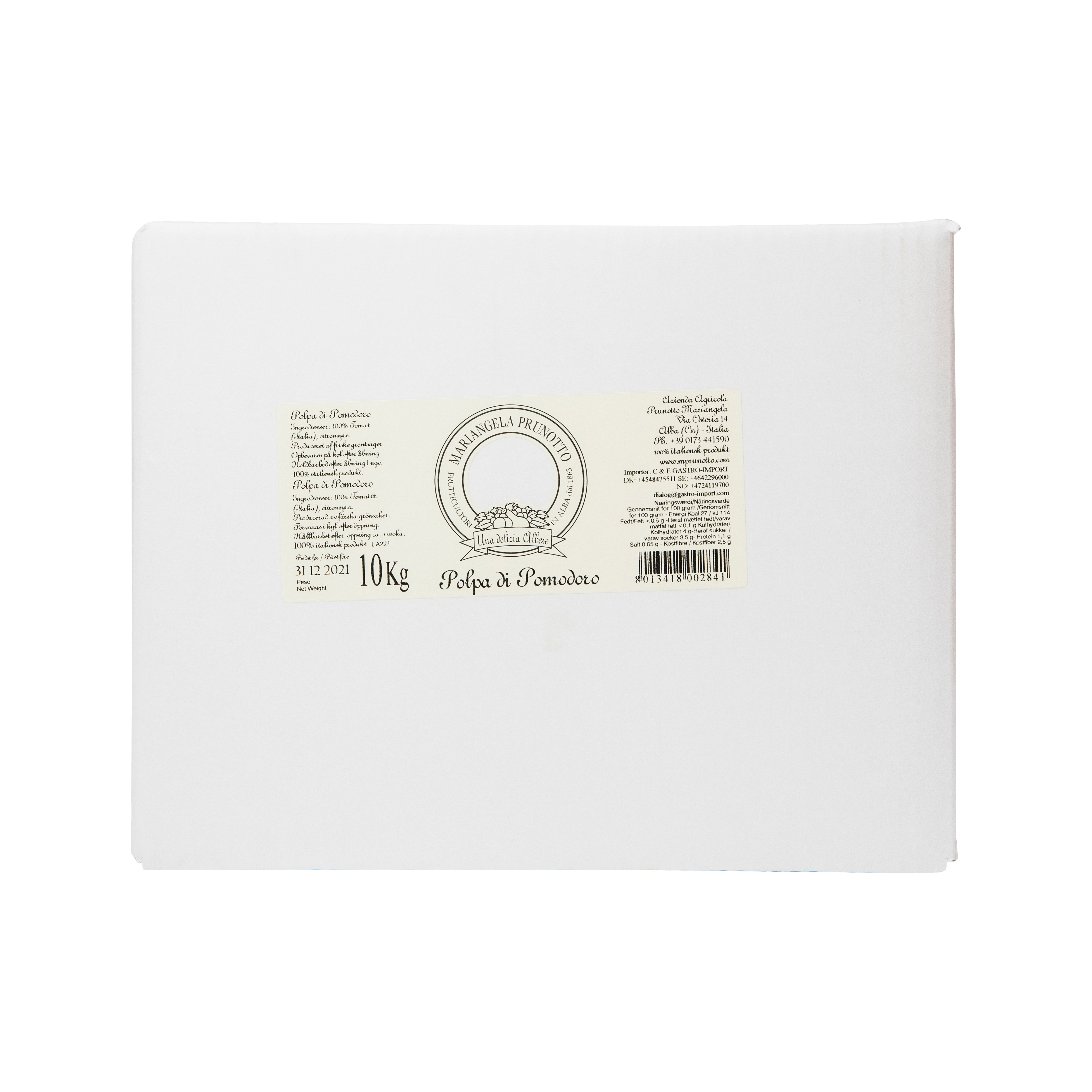 Prunotto Polpa di Pomodoro 10kg