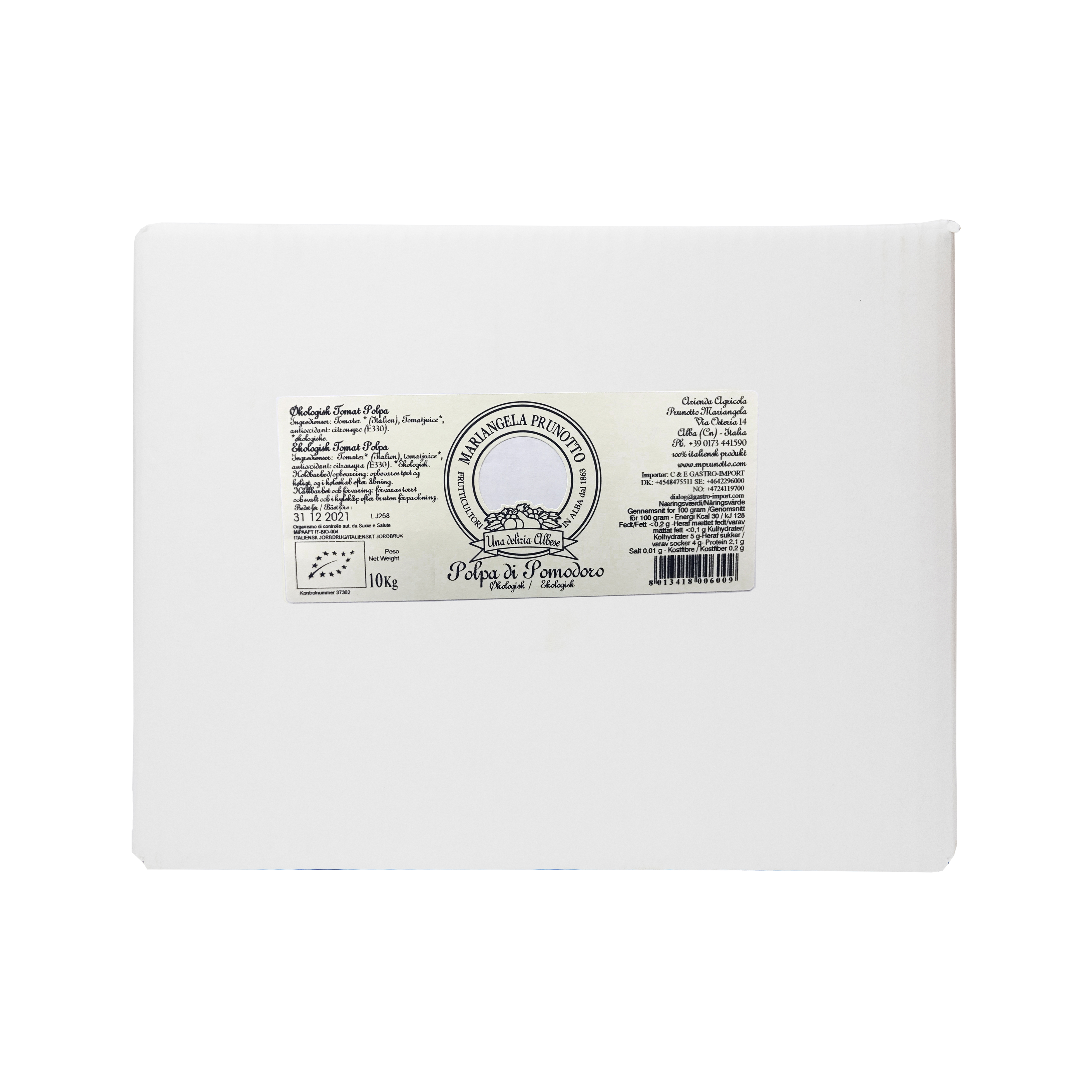 Prunotto Polpa di Pomodoro 10 kg EKO