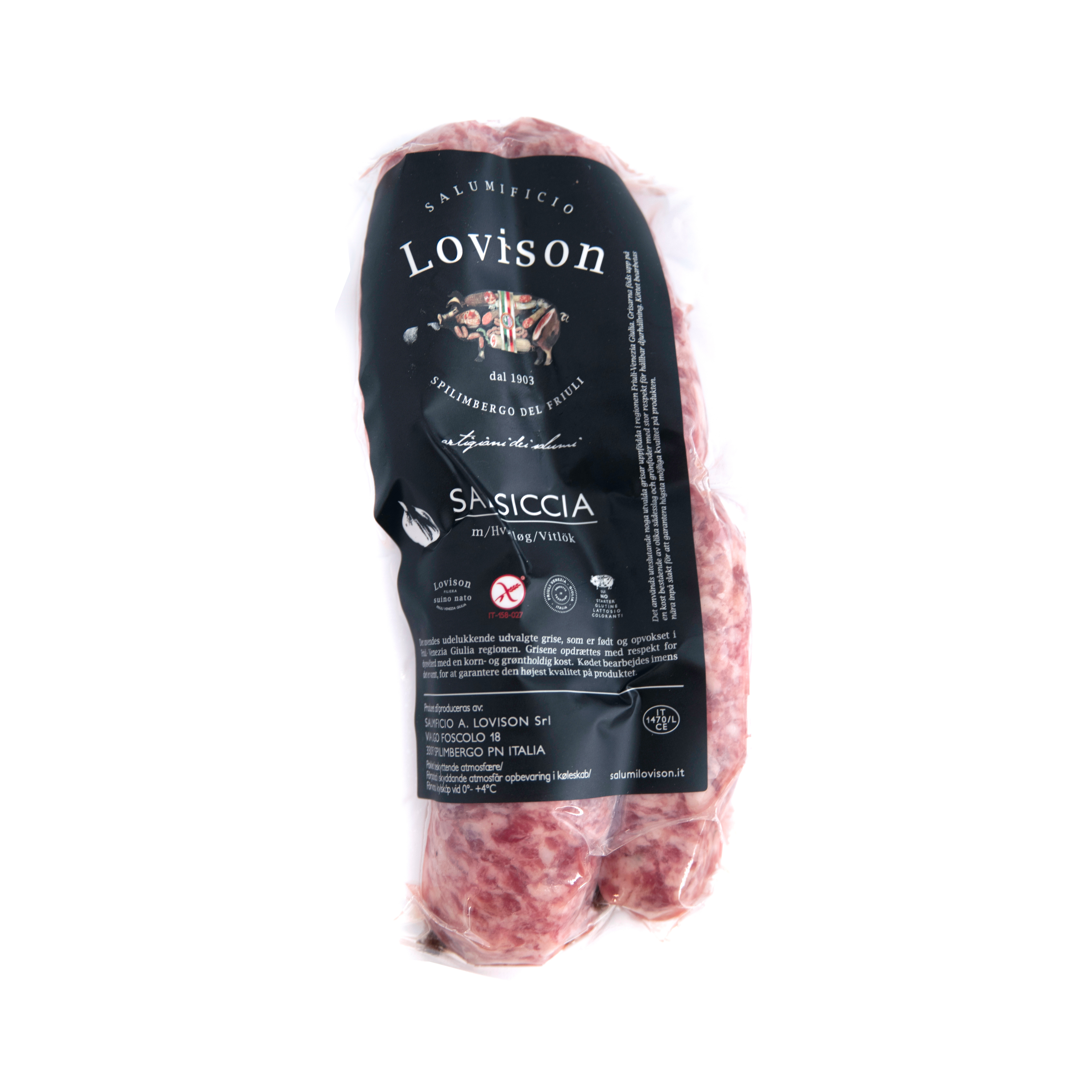 Salsiccia med vitlök 300 g