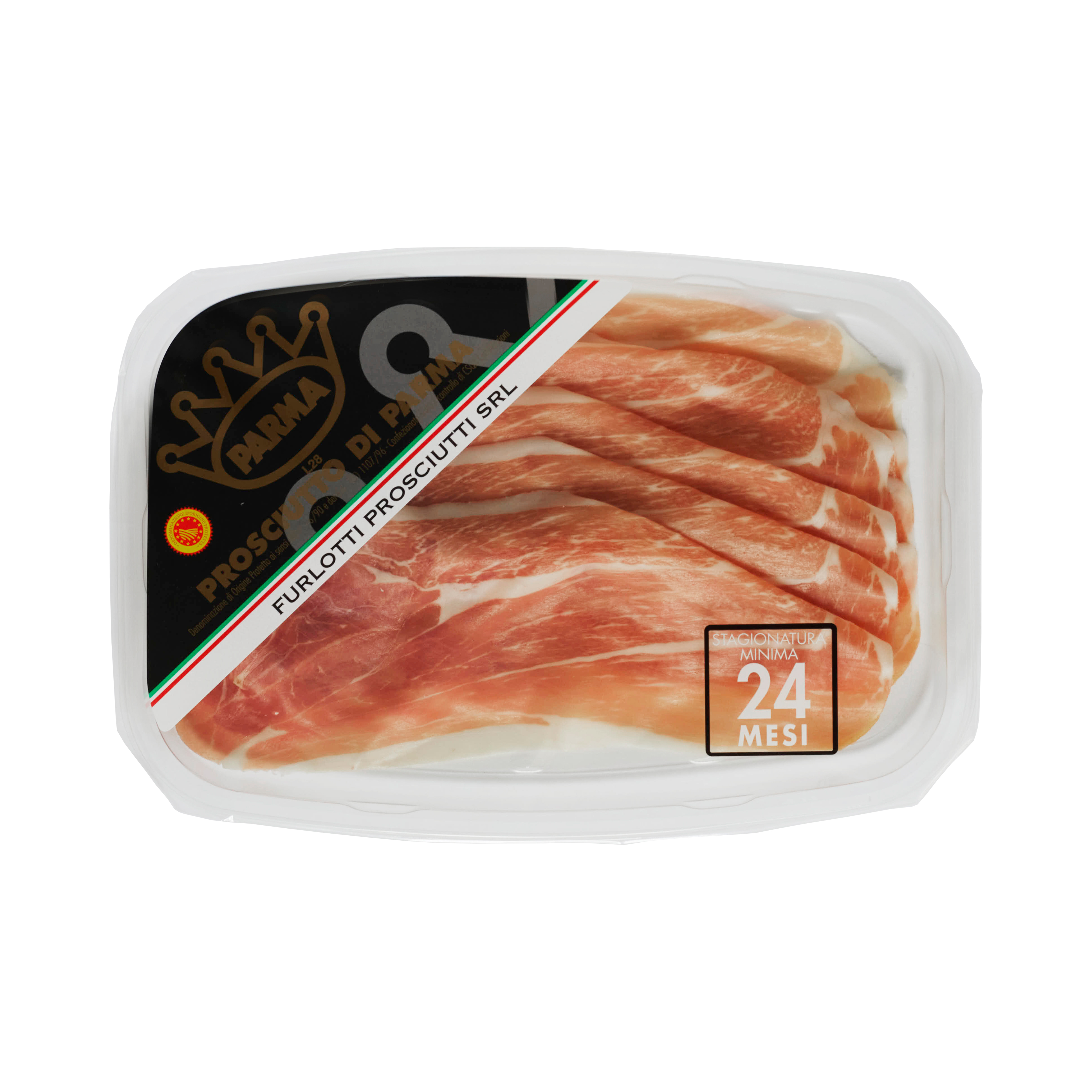 Parmaskinka DOP skivor, 24 mån. 90 g