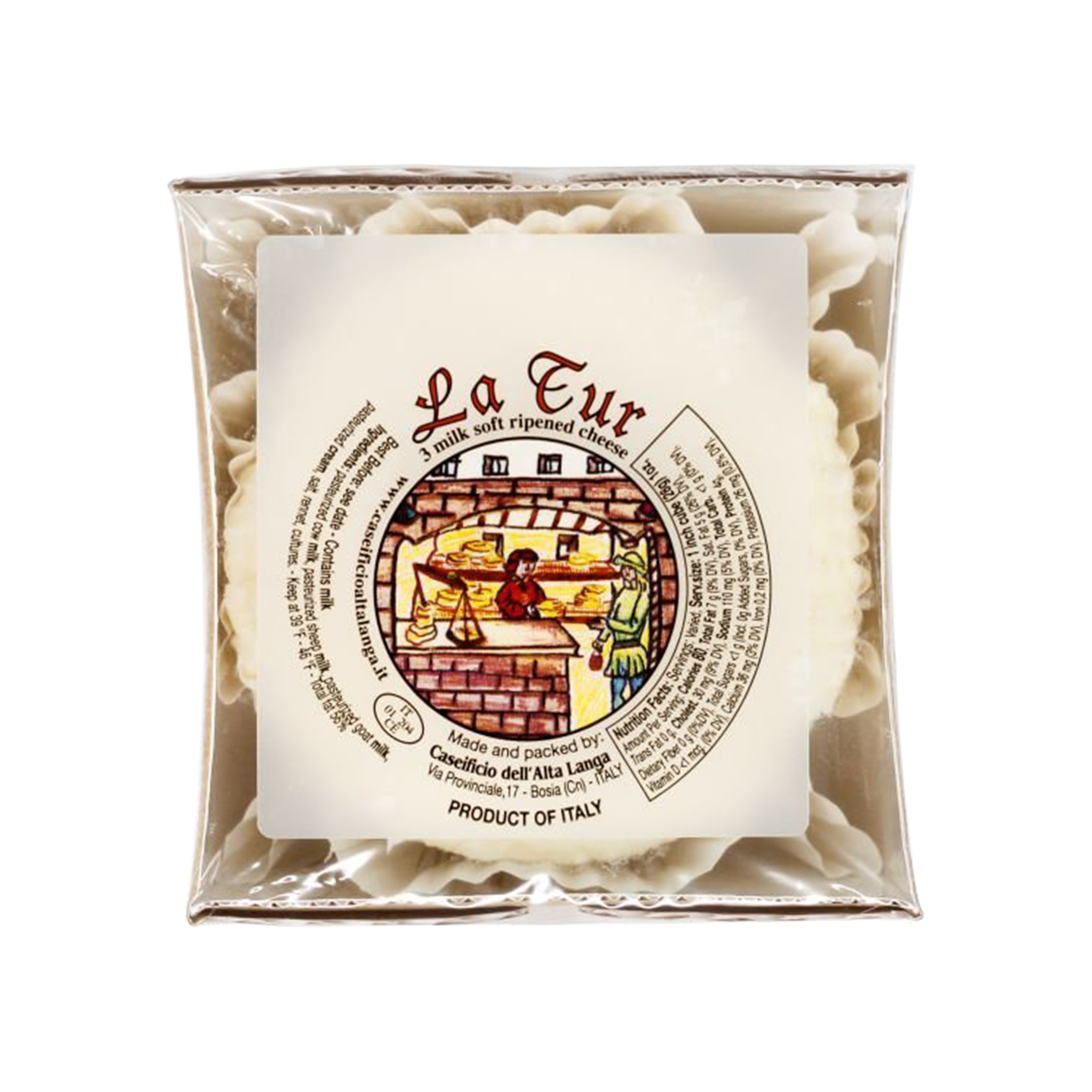 La Tur. 3-mjölksost, 220 g