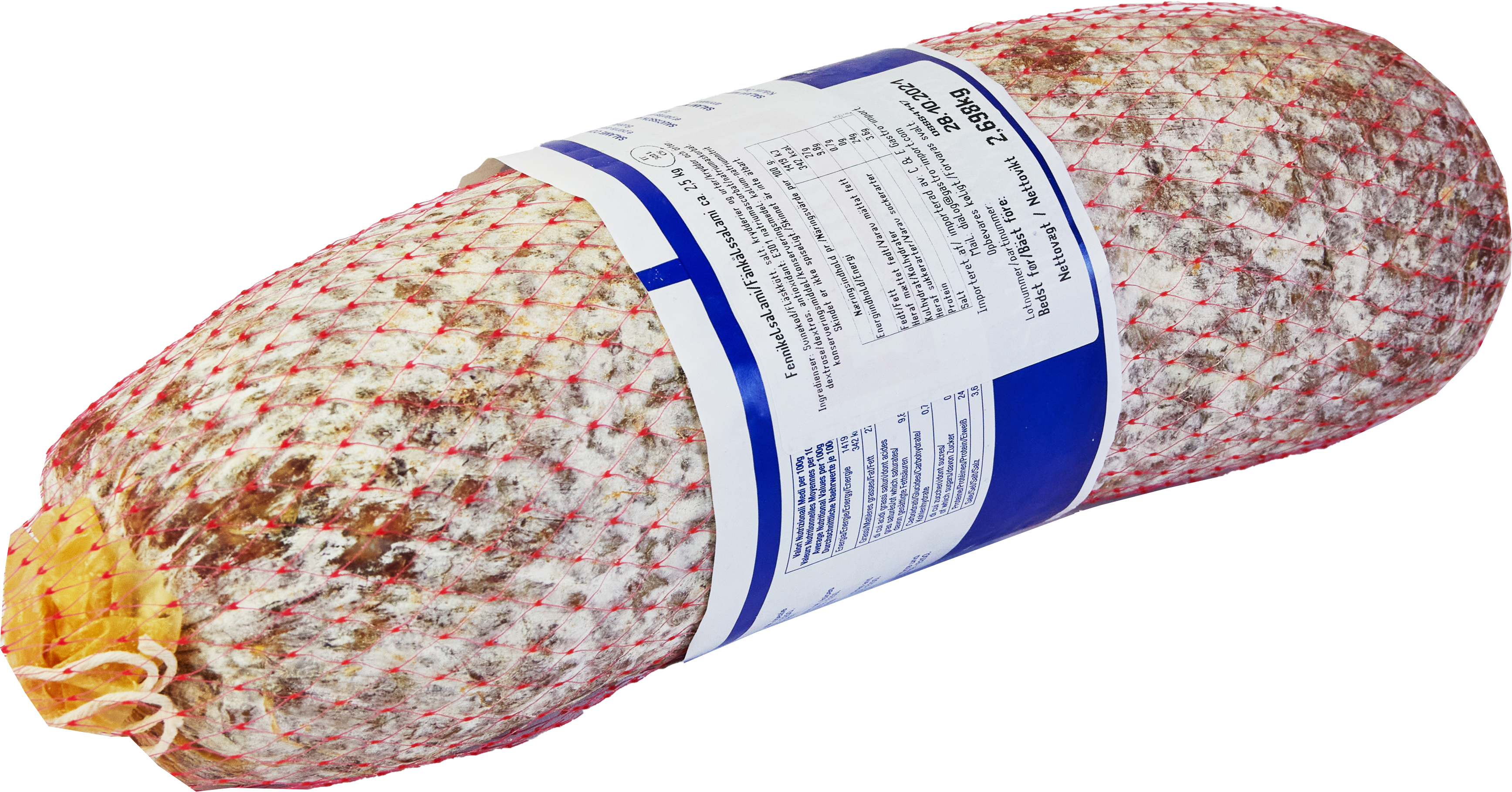 Fänkålssalami ca. 2,5 kg