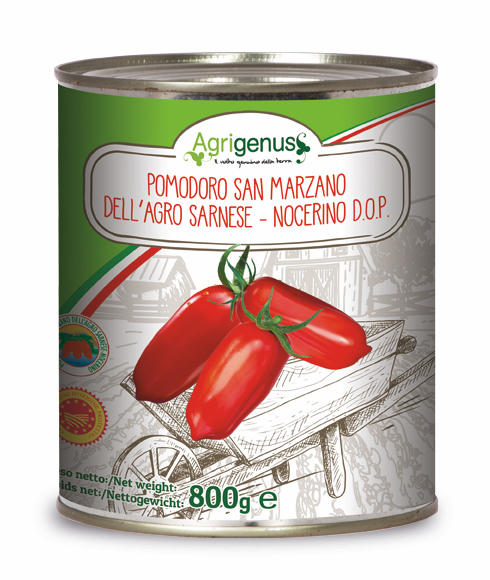 x San Marzano tomater DOP 800g