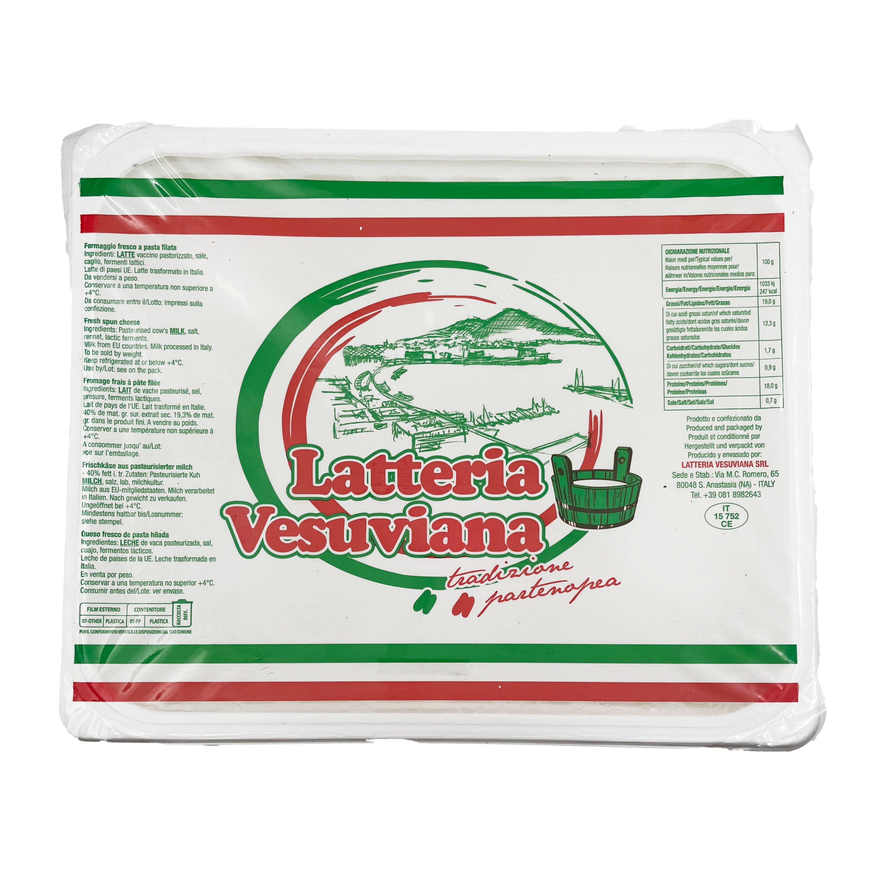 Mozzarella Fior di Latte 6 x 500 g