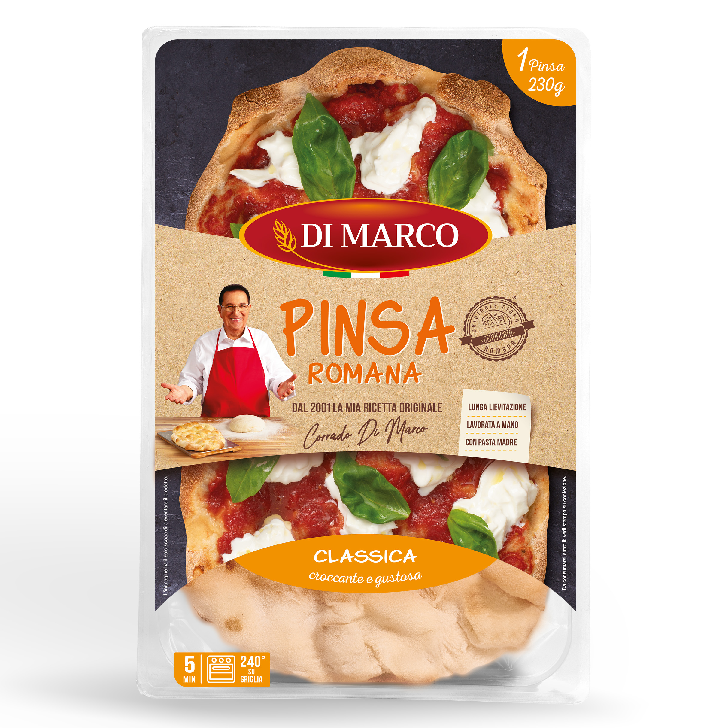 Pinsa Romana Di Marco Classic 1x230 g