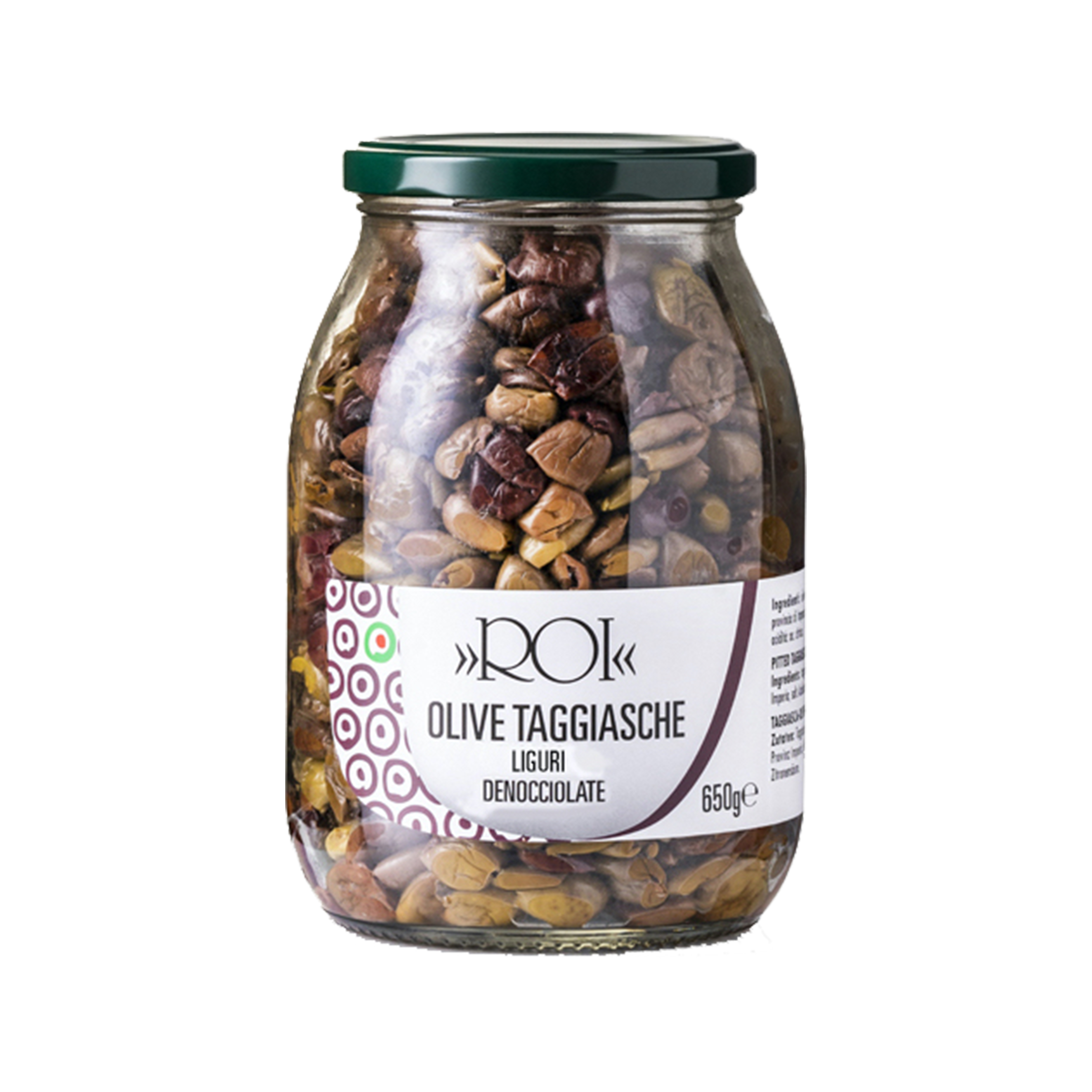 Torkade urkärnade Taggiascaoliver 650g