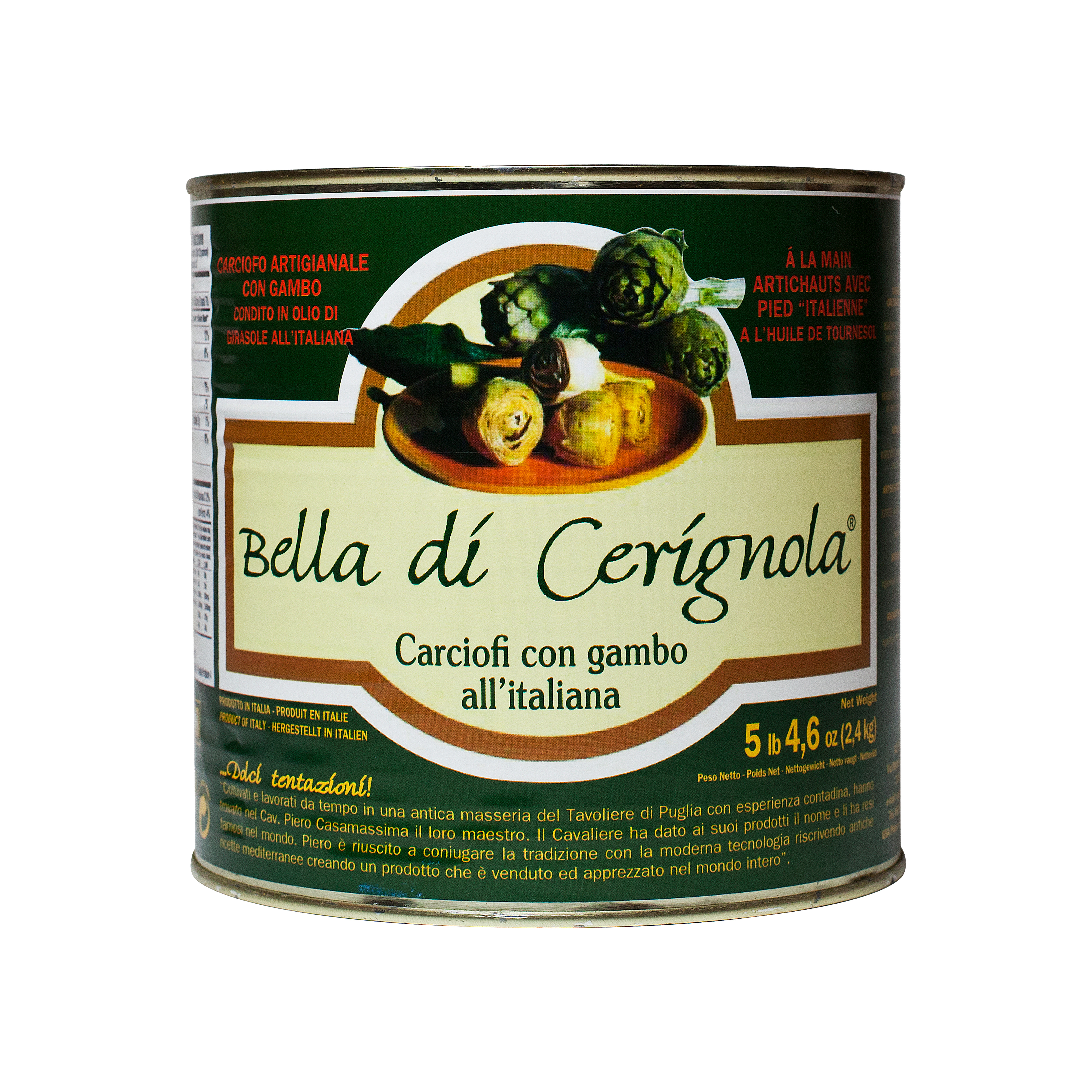 Kronärtskockor med stjälk 2,5 kg