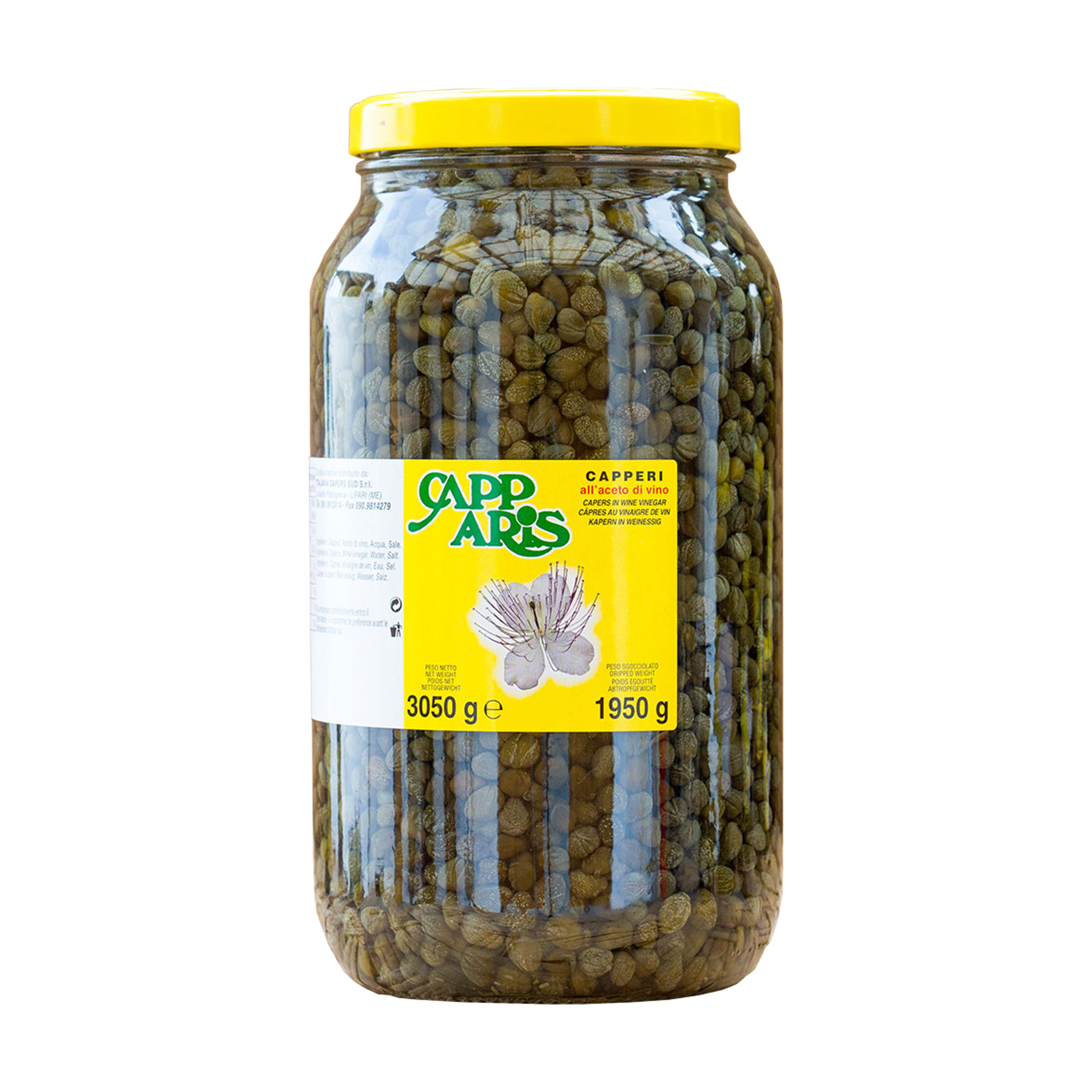 Kapris i vinäger, stora 3 kg