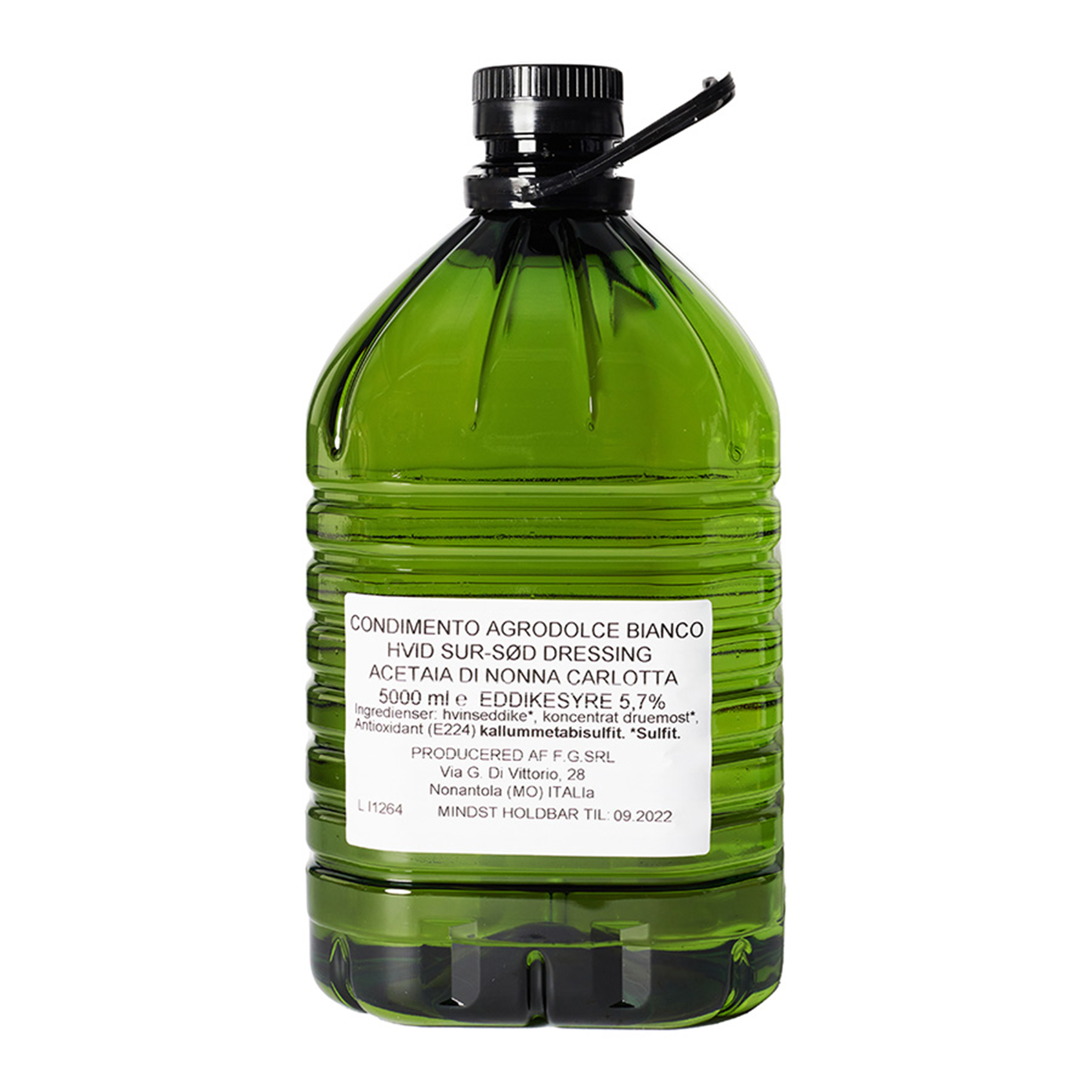 Balsamico Carlotta IGP Modena, vit 5 L