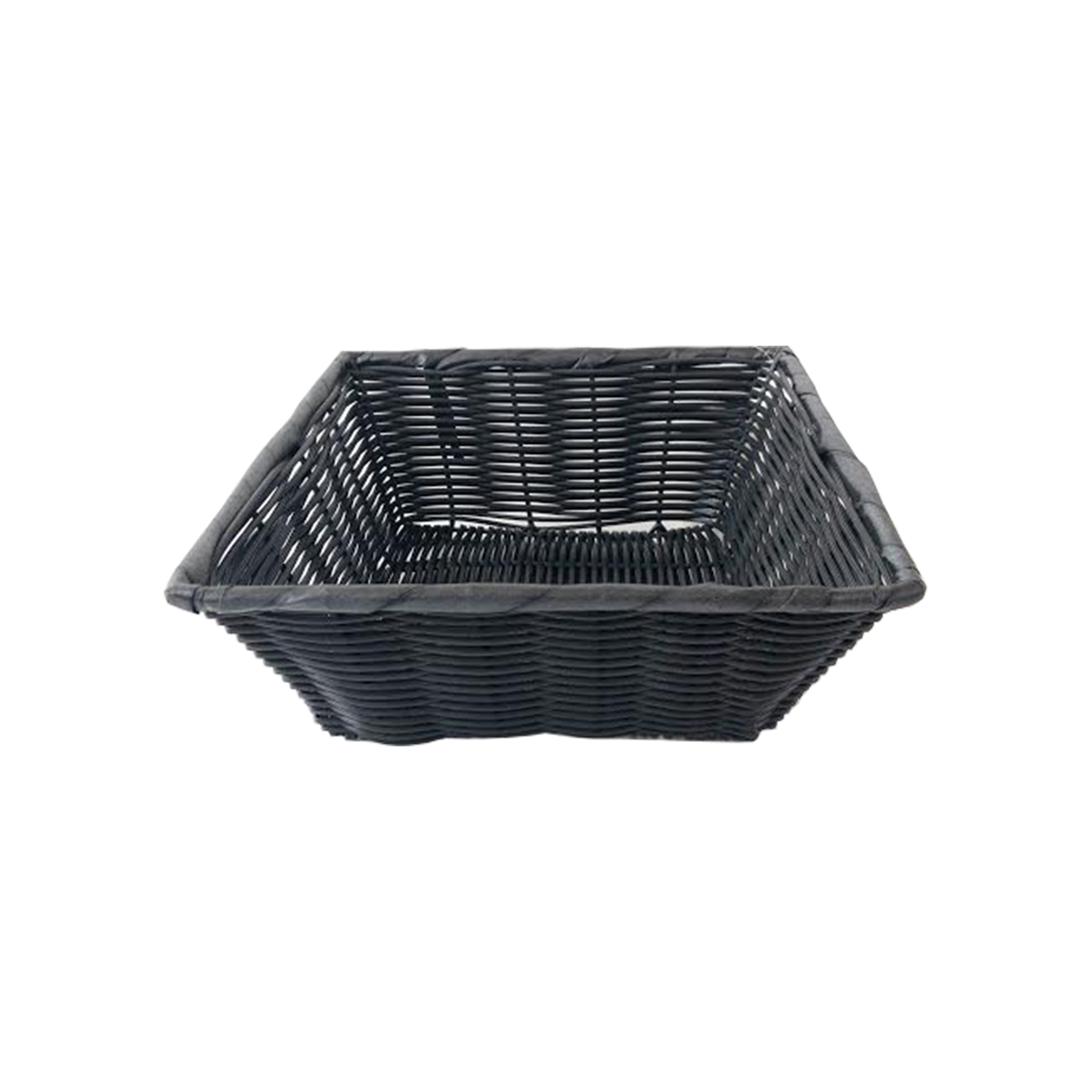 Korg, svart flätad  25x25