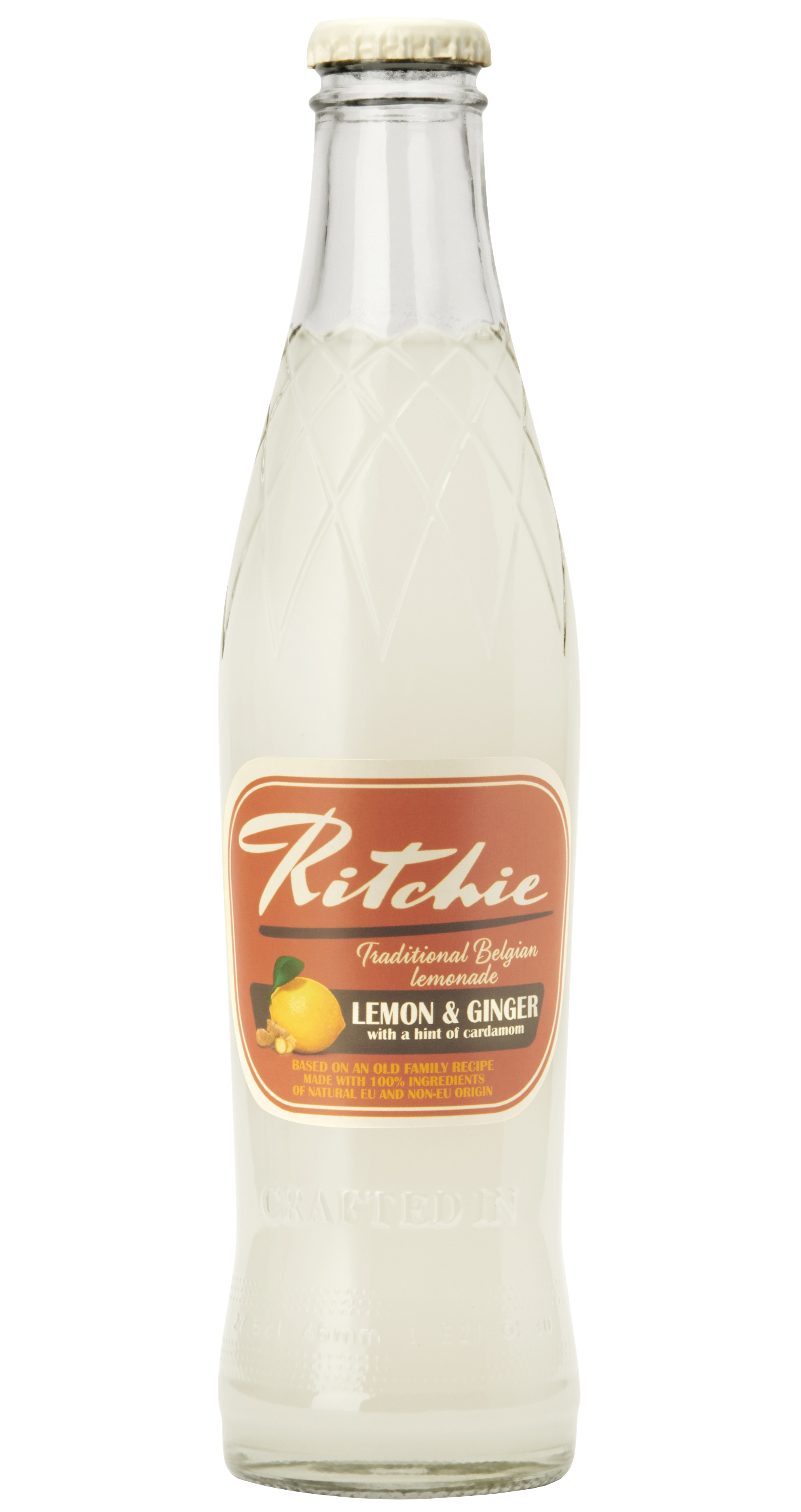 Ritchie lemonad, citron o ingefära, 275 ml