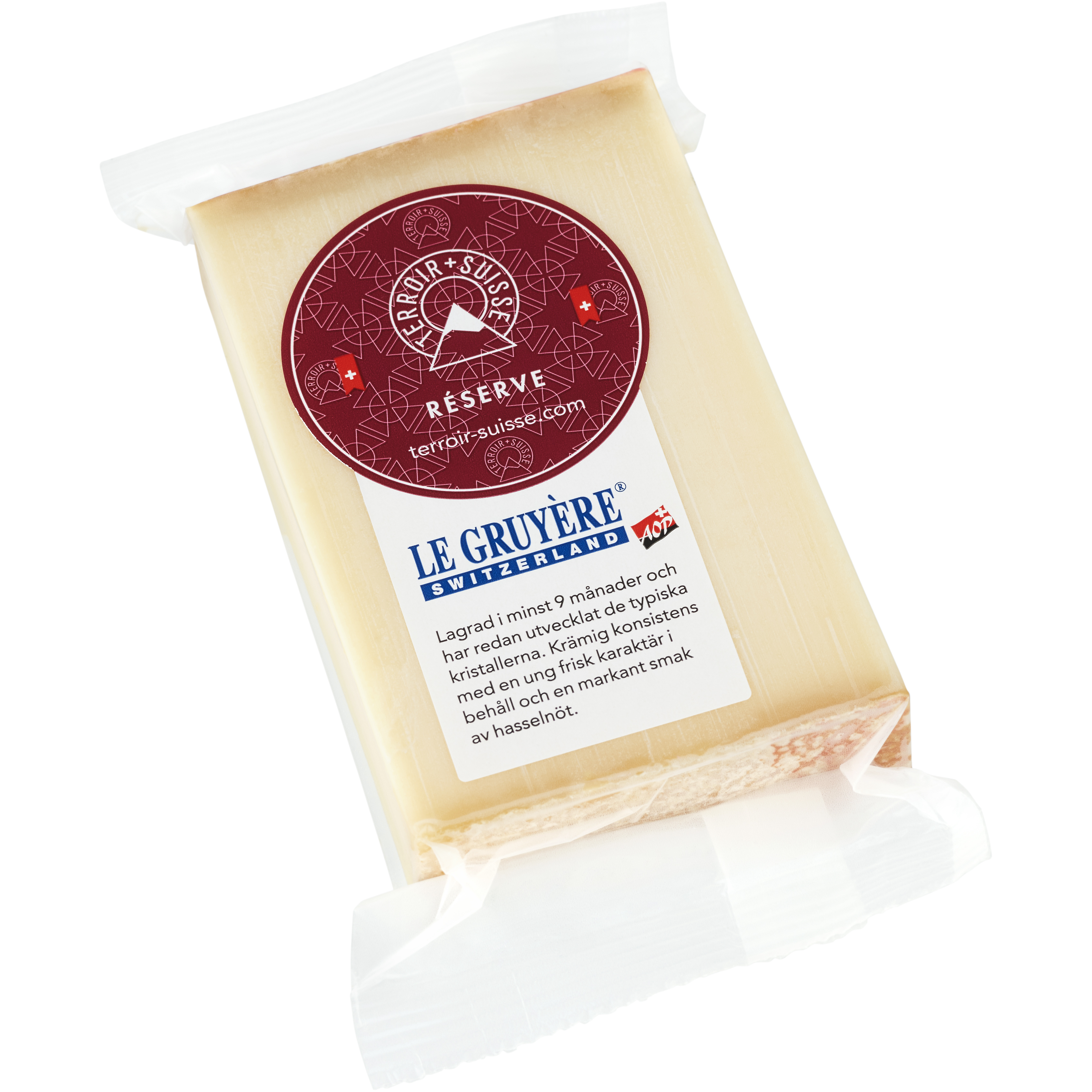 Gruyère TSS Réserve AOP 9 mån. 150-170 g