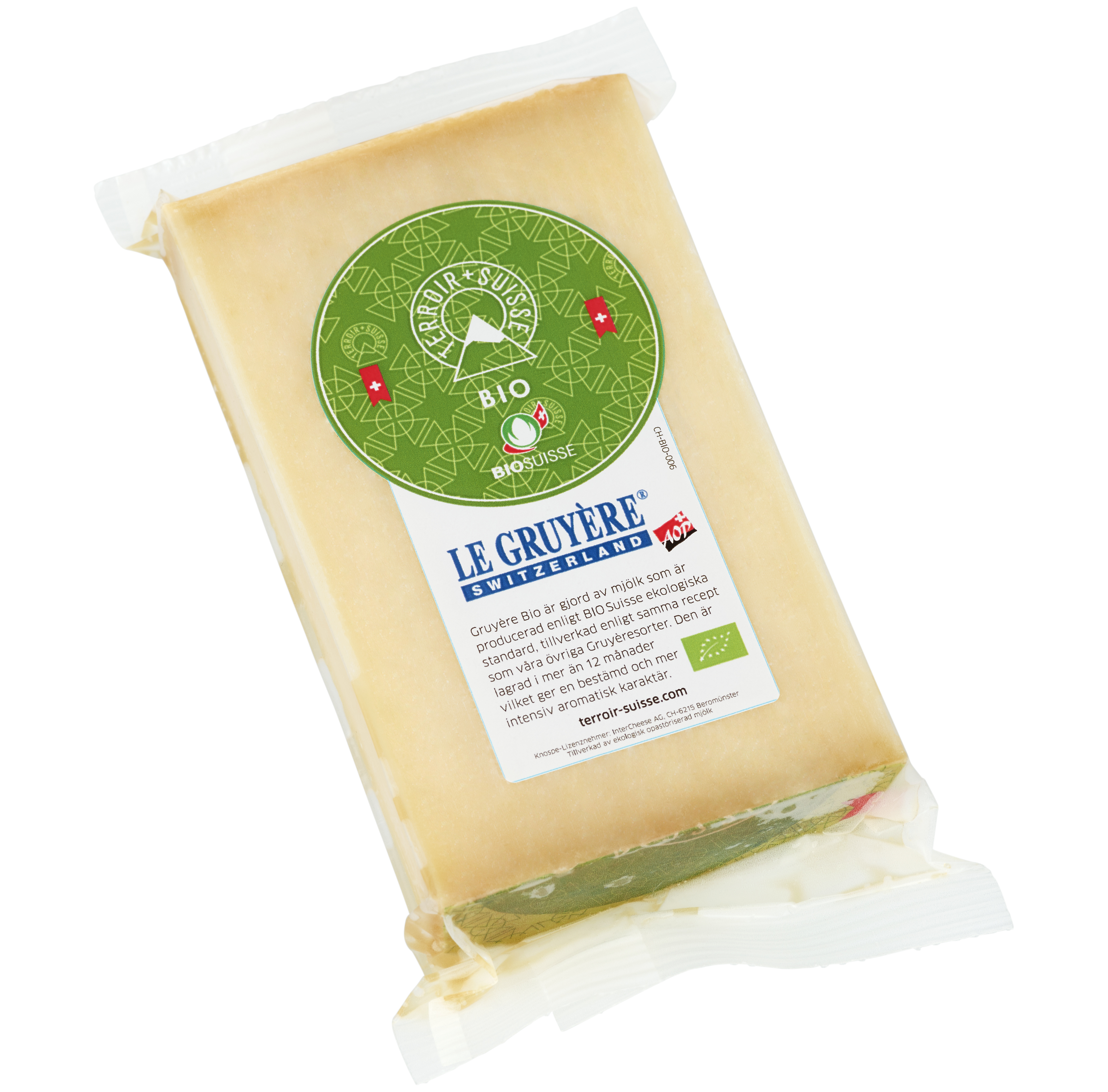Gruyère TSS Bio AOP 12 mån. 160 g EKO