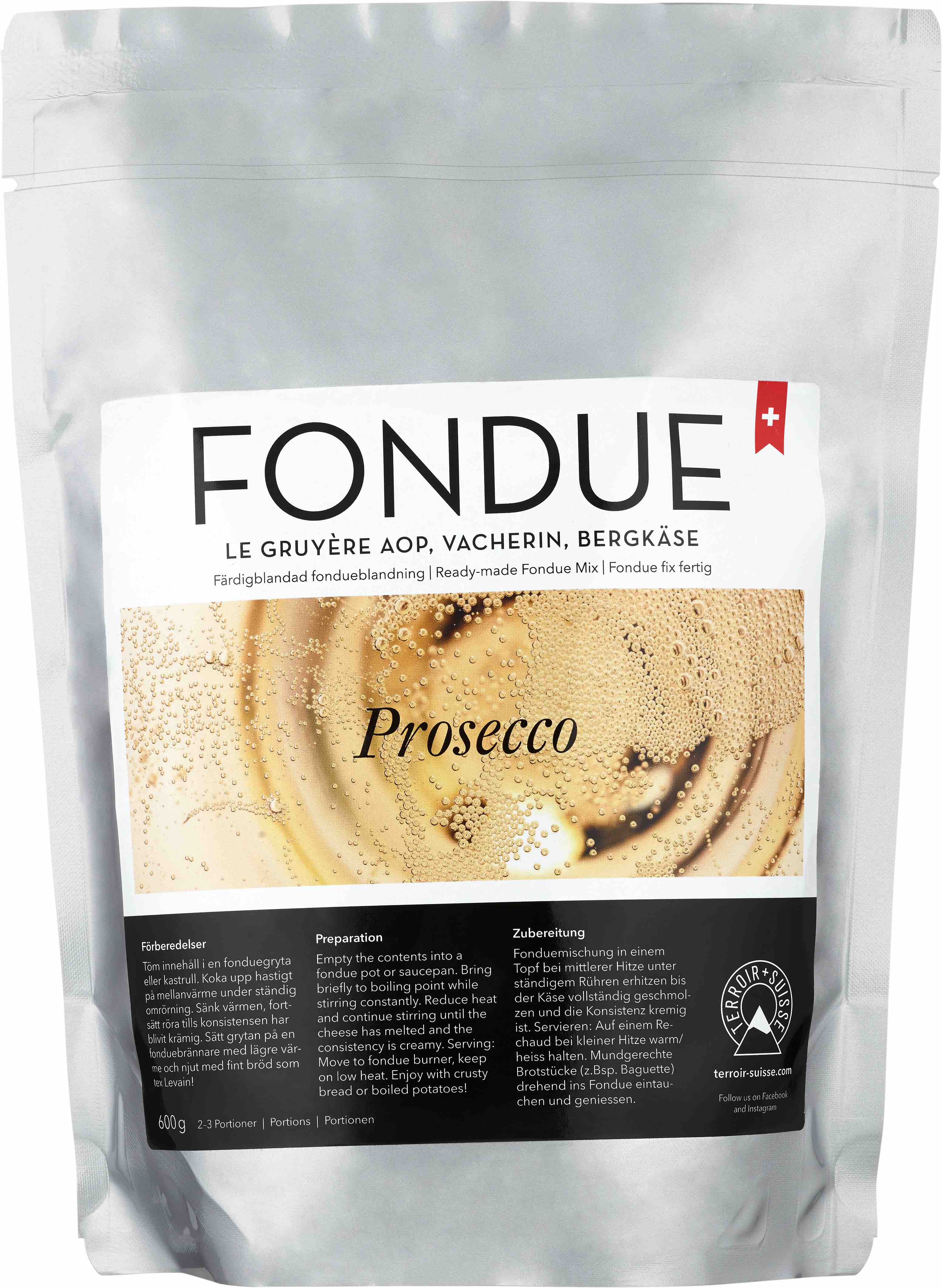 Fondue Prosecco TSS 600g