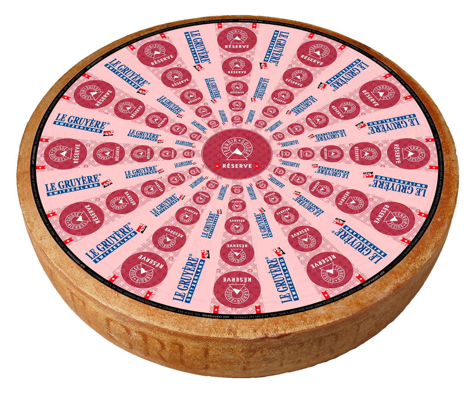 Gruyère TSS Réserve AOP 9 mån. ca 33 kg