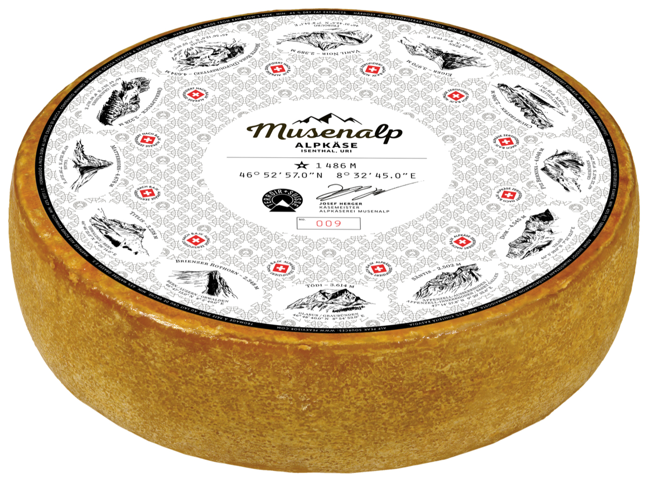 Alpost Musenalp TSS hjul ca 6kg