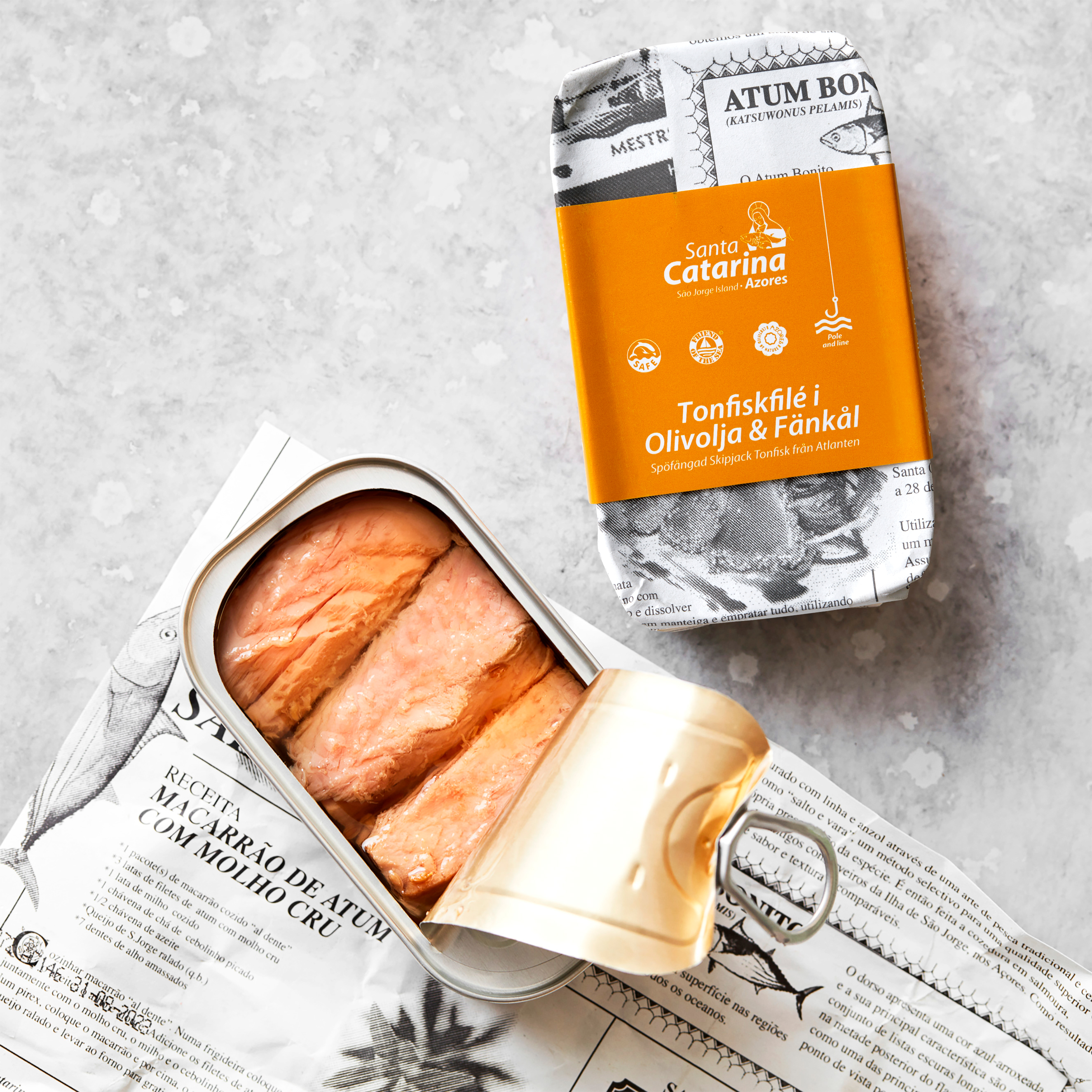 Tonfisk i olivolja med fänkål 120 g