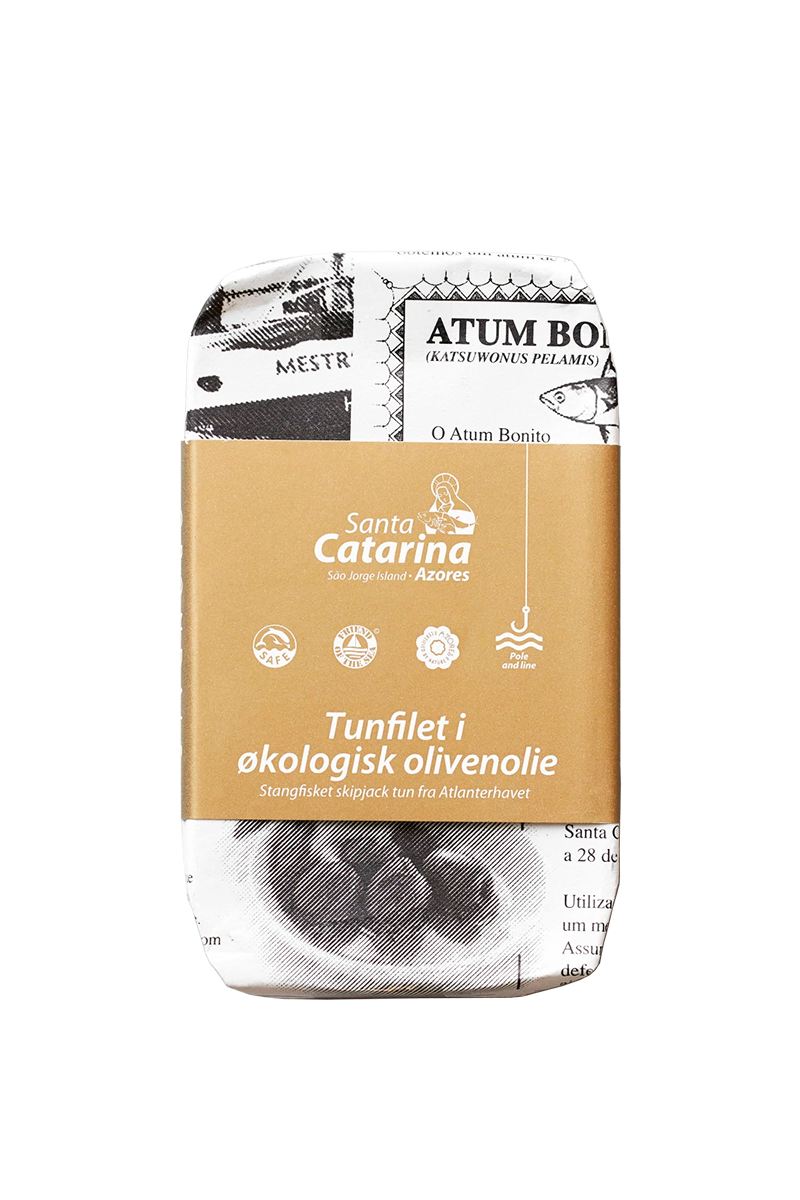 Tonfiskfilé i ekologisk olivolja 120 g