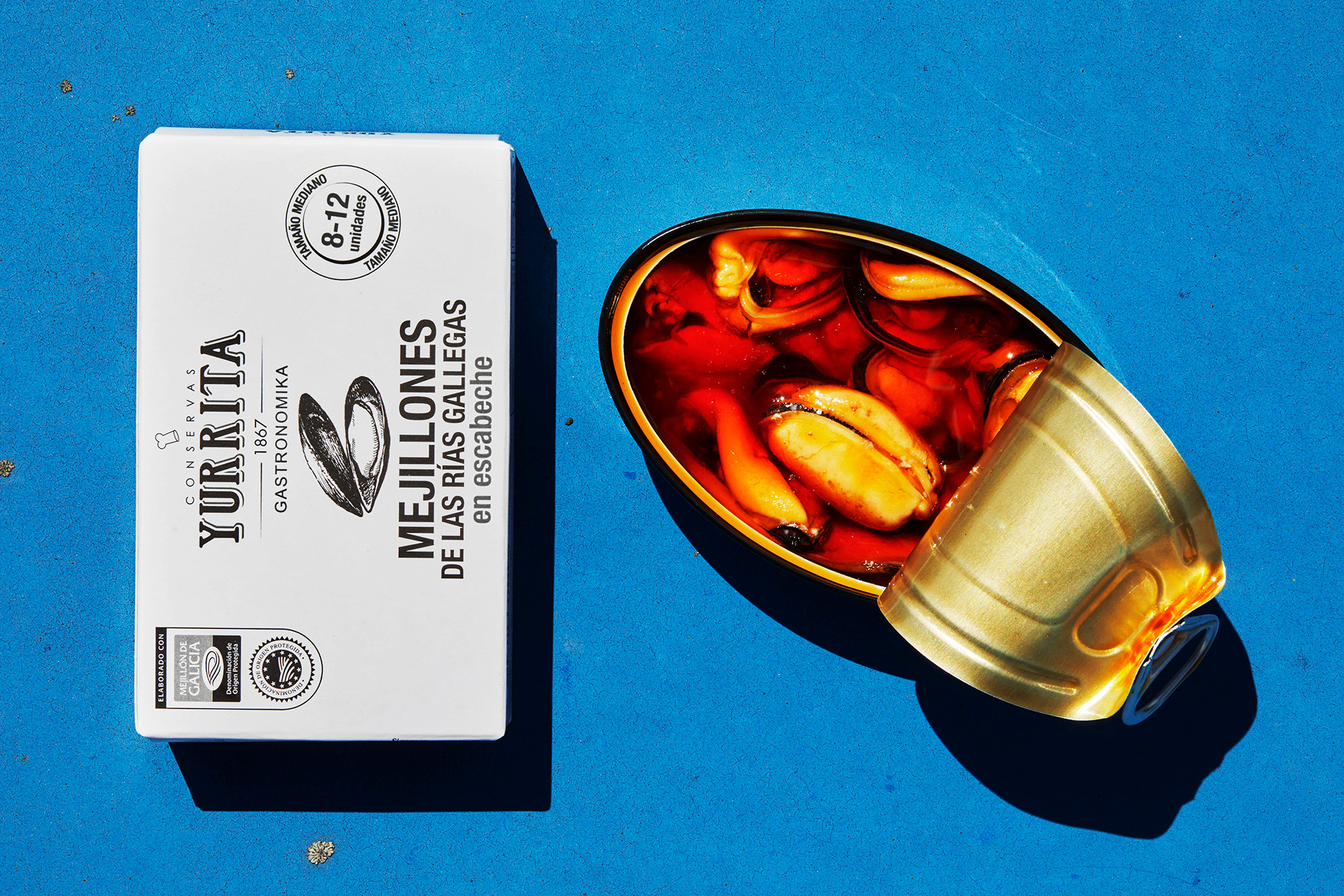 Yurrita Musslor från Galicien, 111g