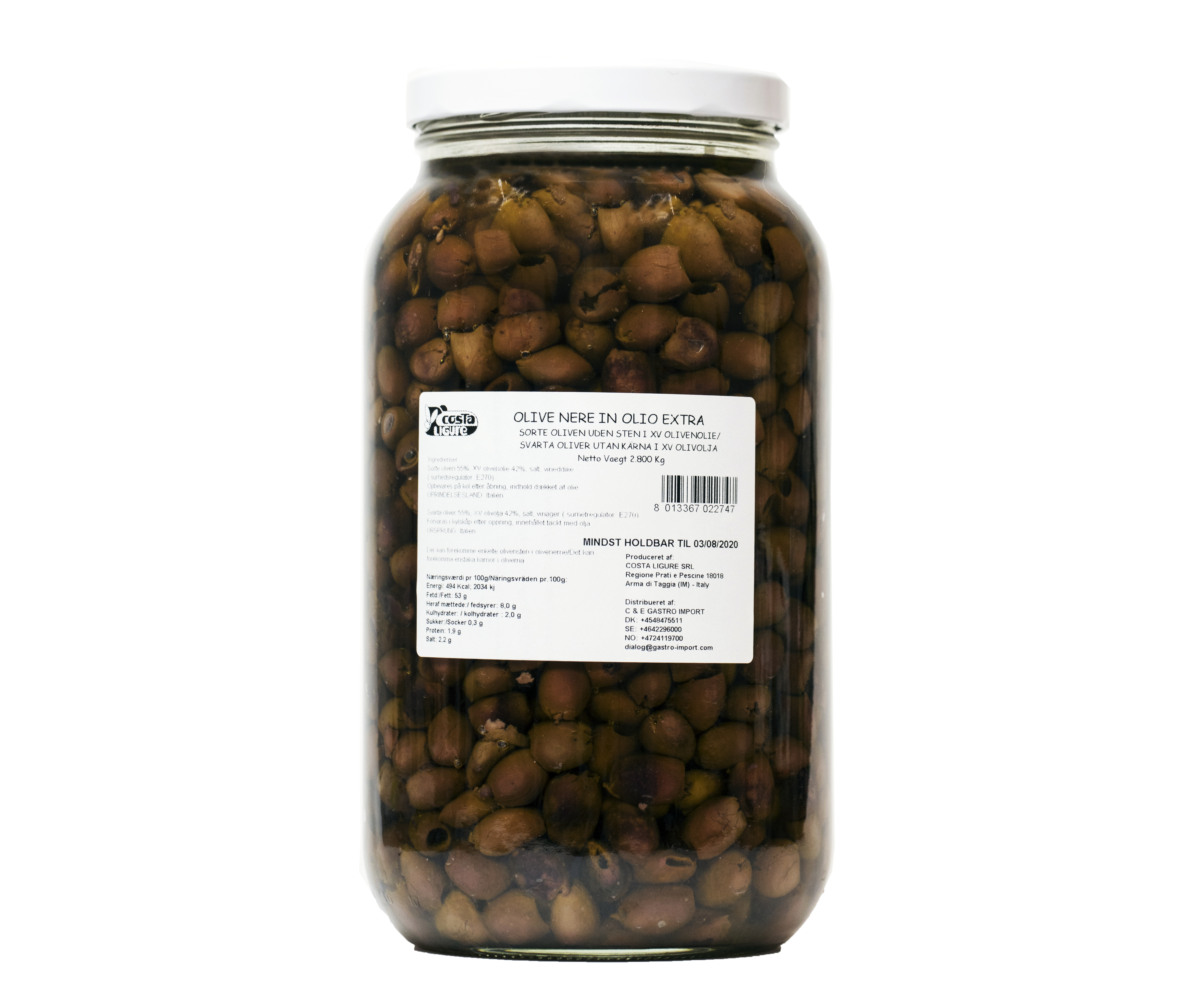 Empeltreoliv från Aragón, 2,5kg