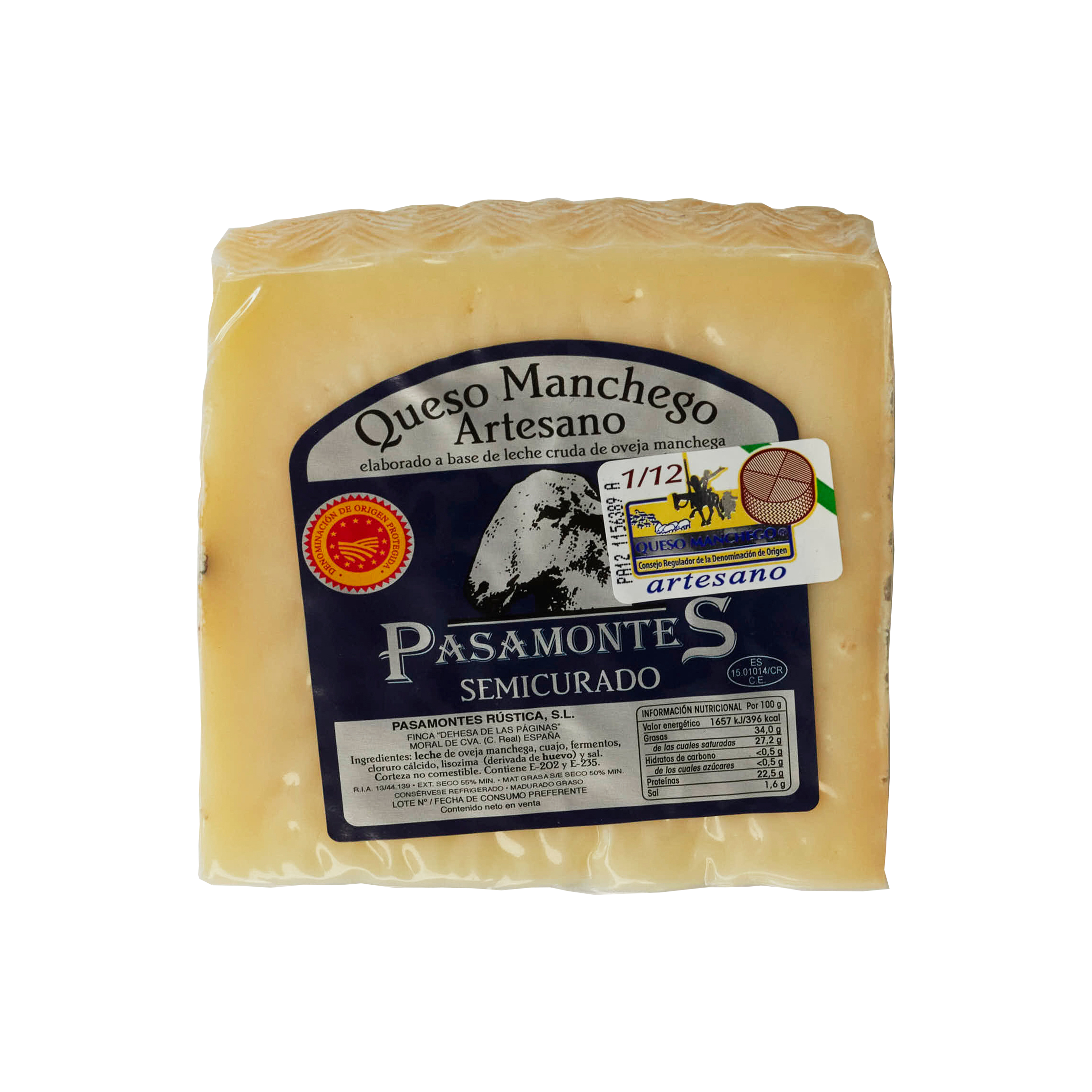 Manchego DOP semicurado 3 mån. 230 g