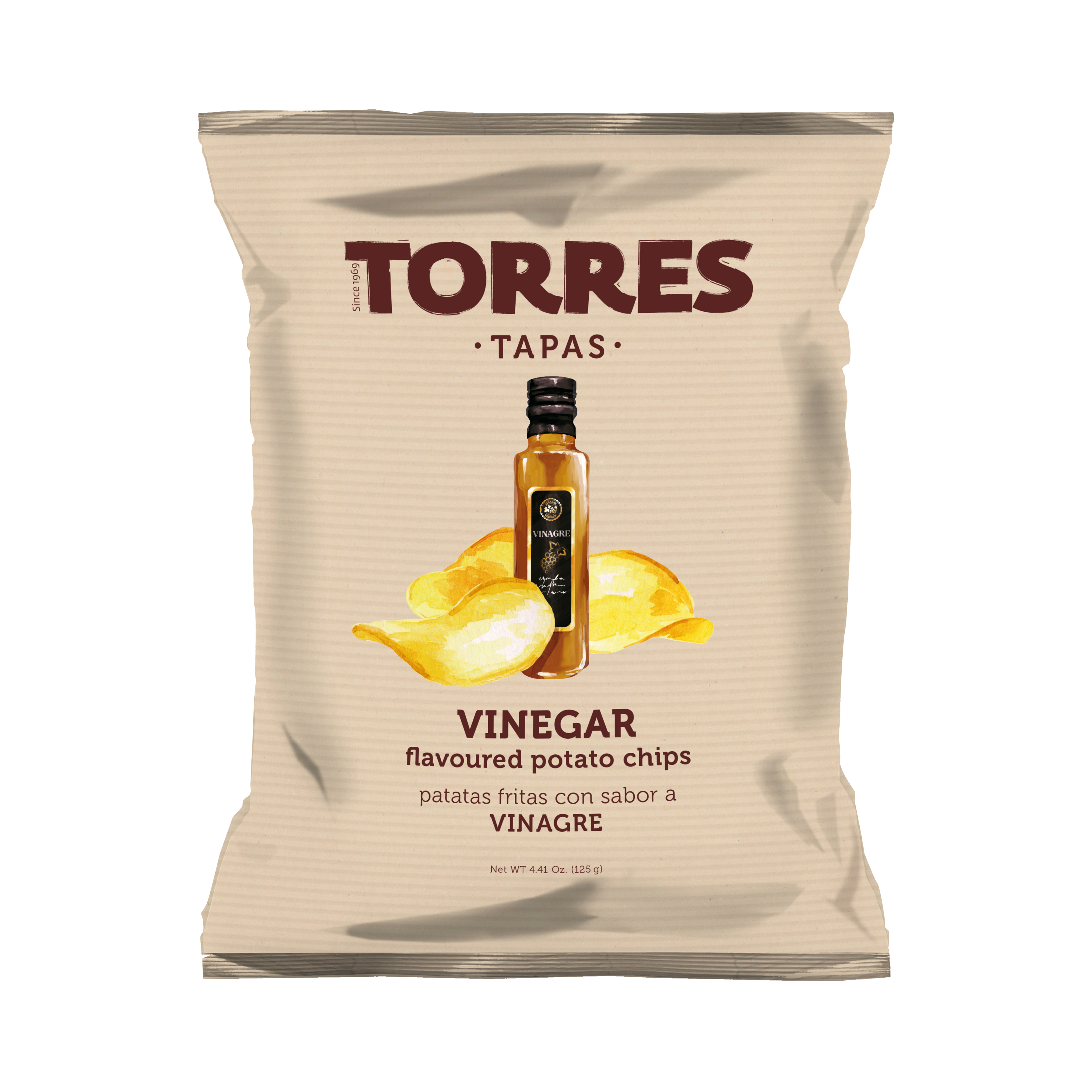 Chips, vinäger 125g