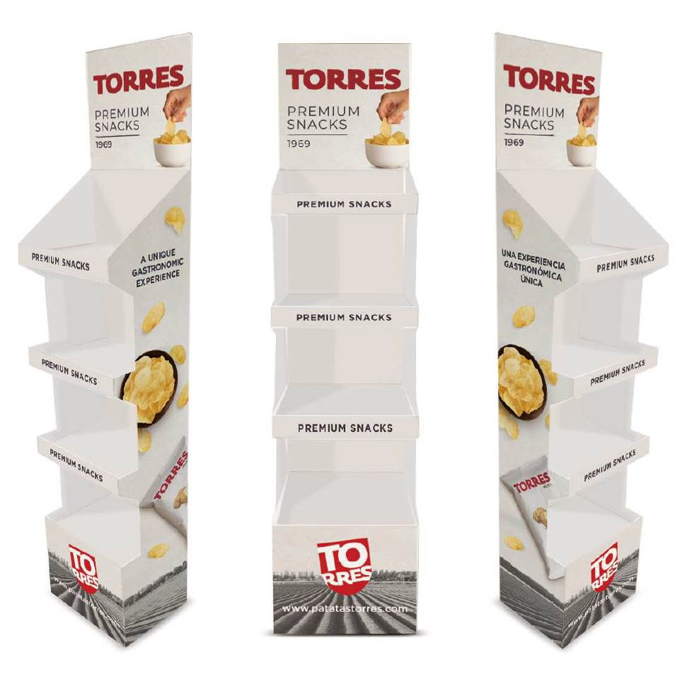 Patatas Torres display