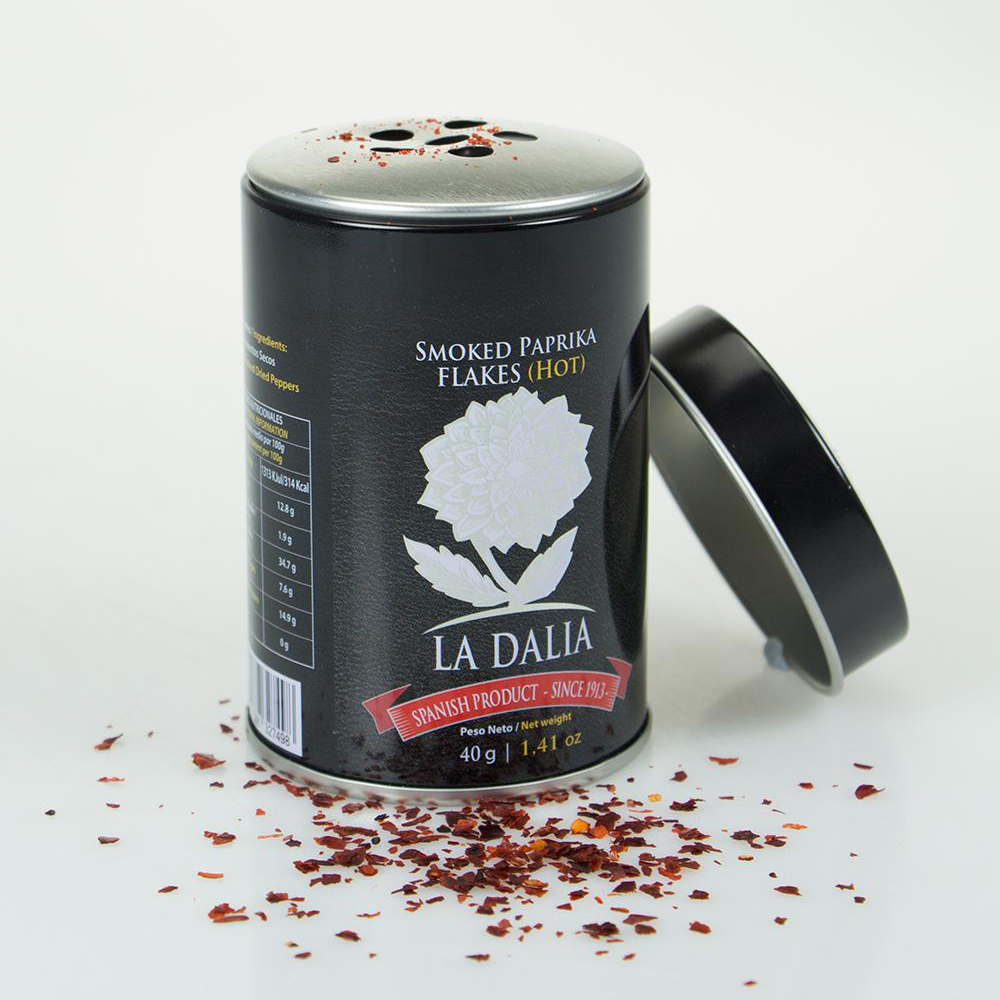 Pimentón picante, flakes 40 g