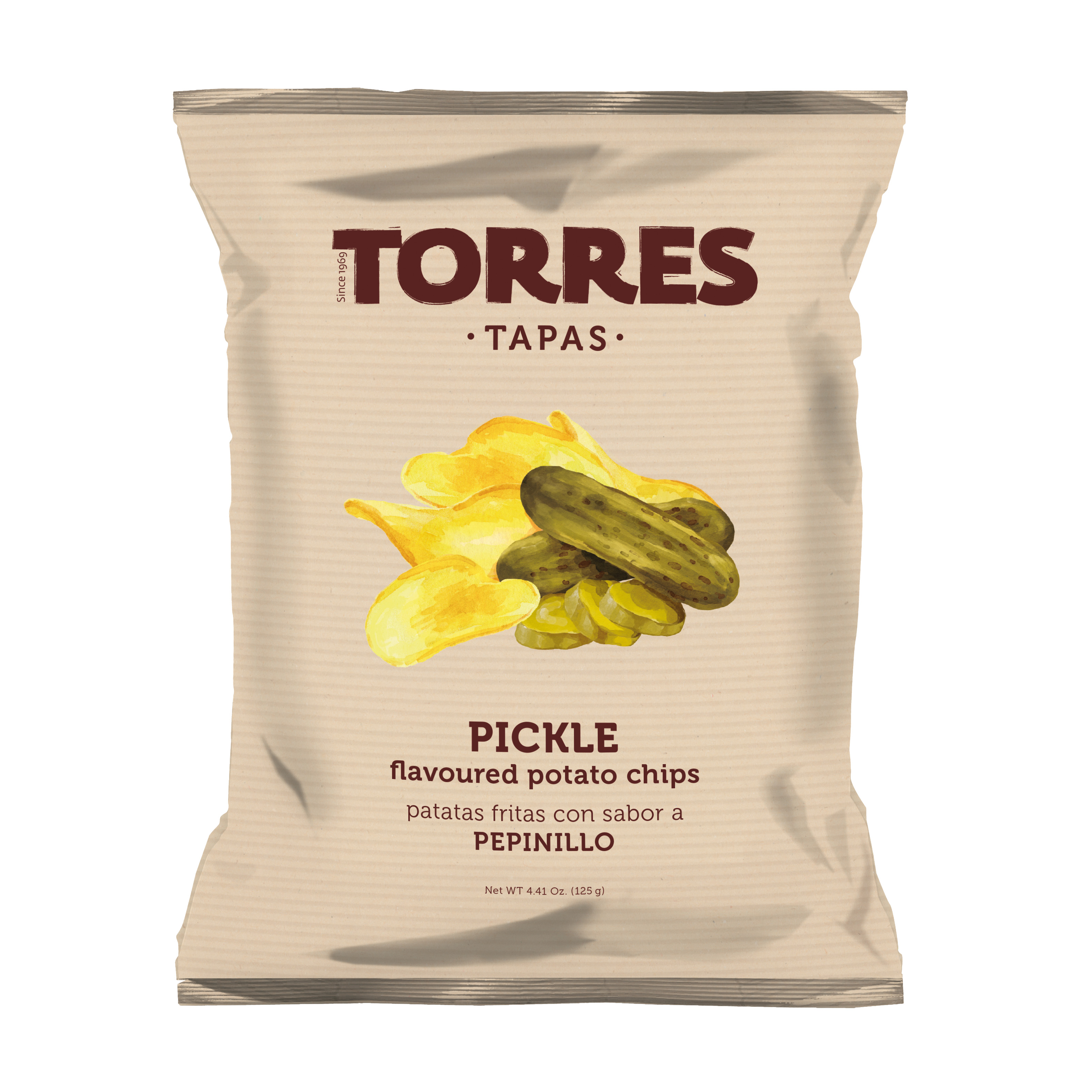 Chips, pickle 125g