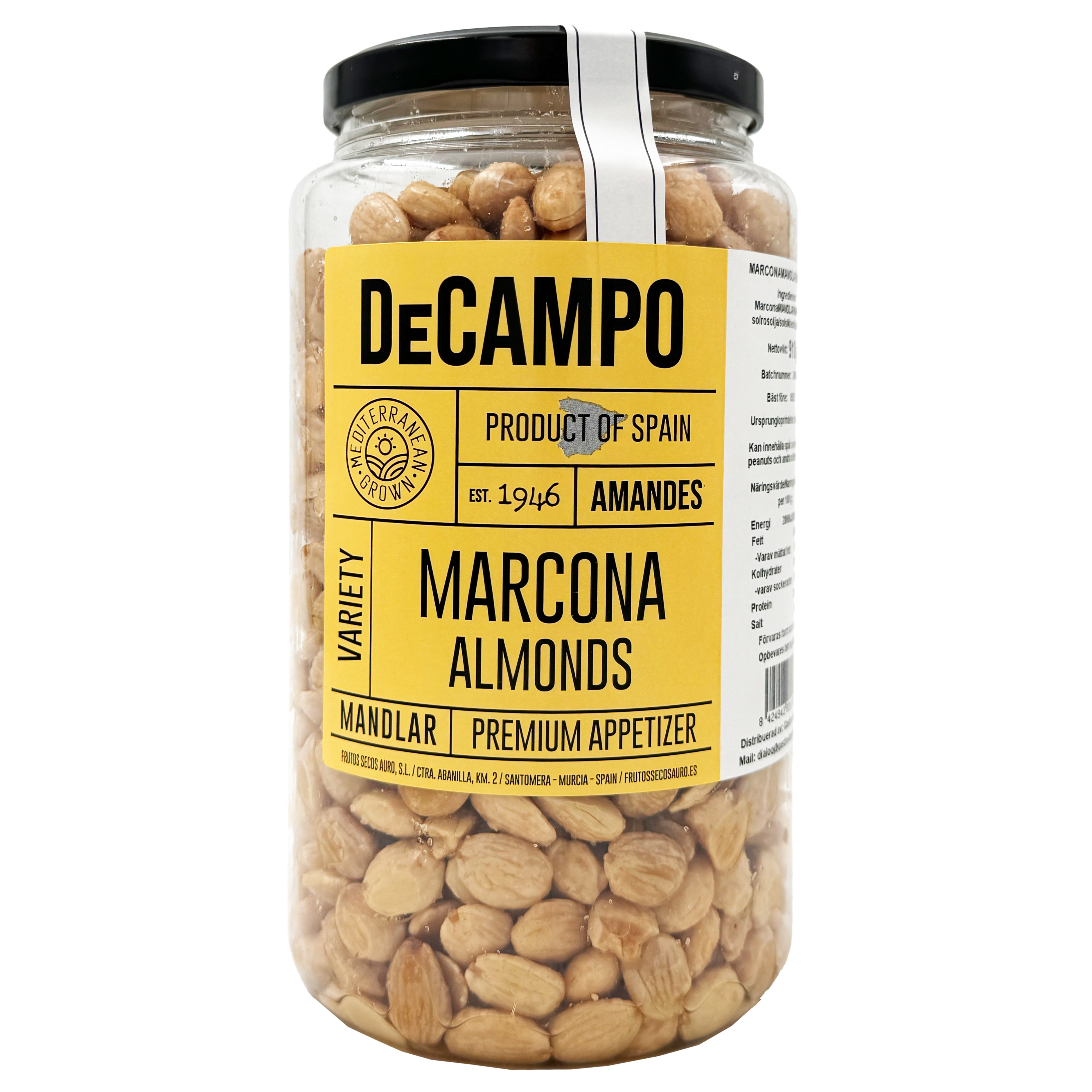 Marconamandel saltad 910 g