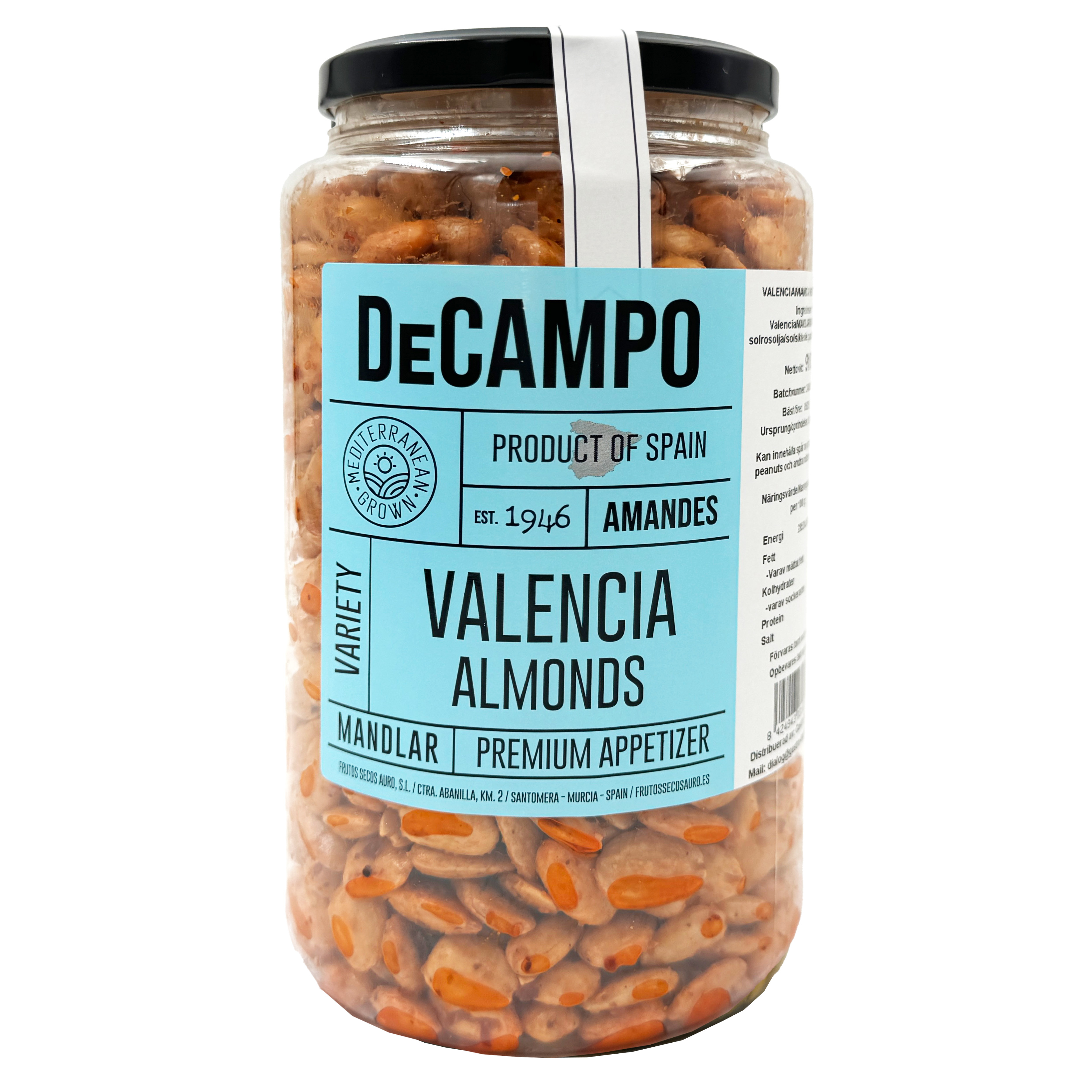 Valenciamandel med paprika 910 g