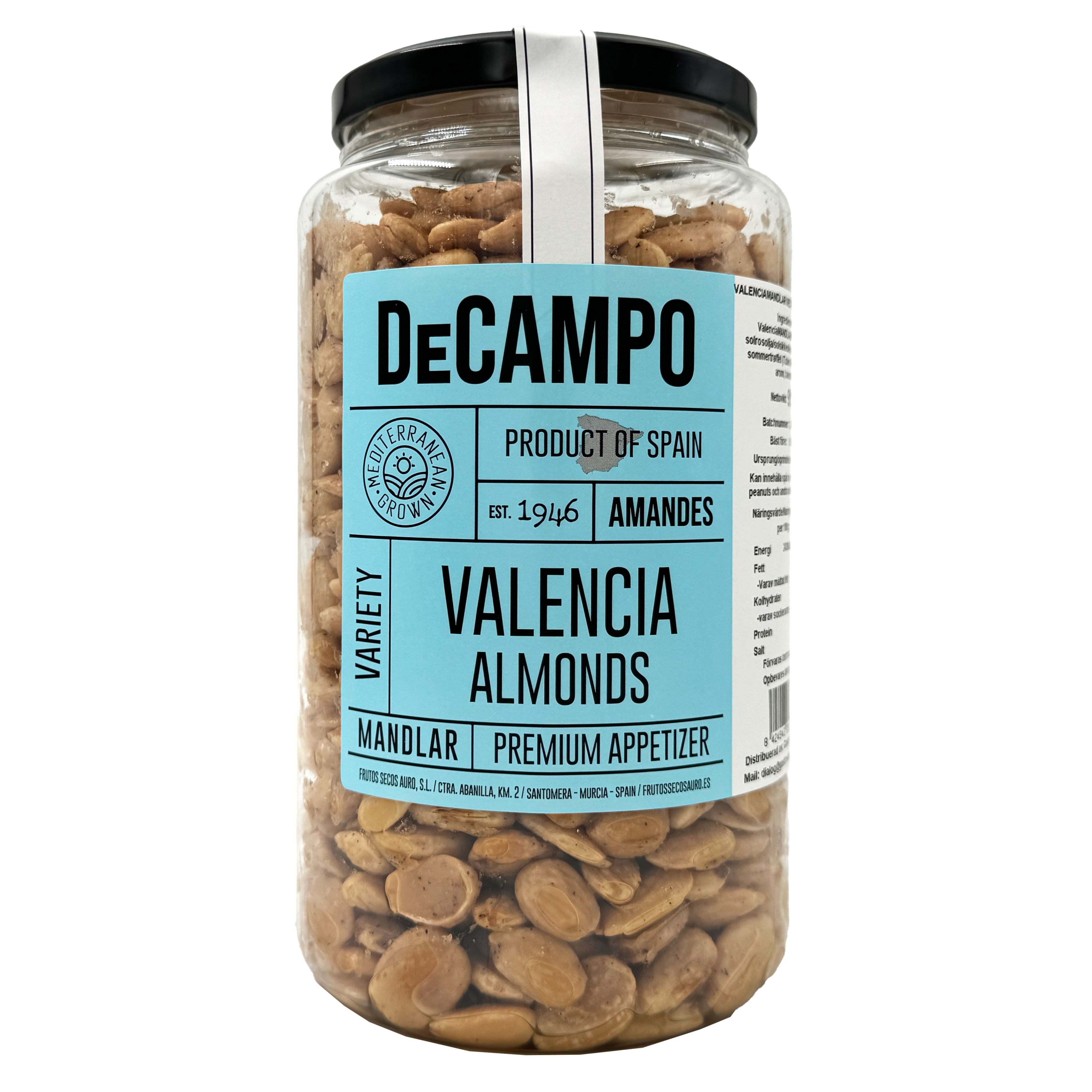 Valenciamandel med tryffel 910 g