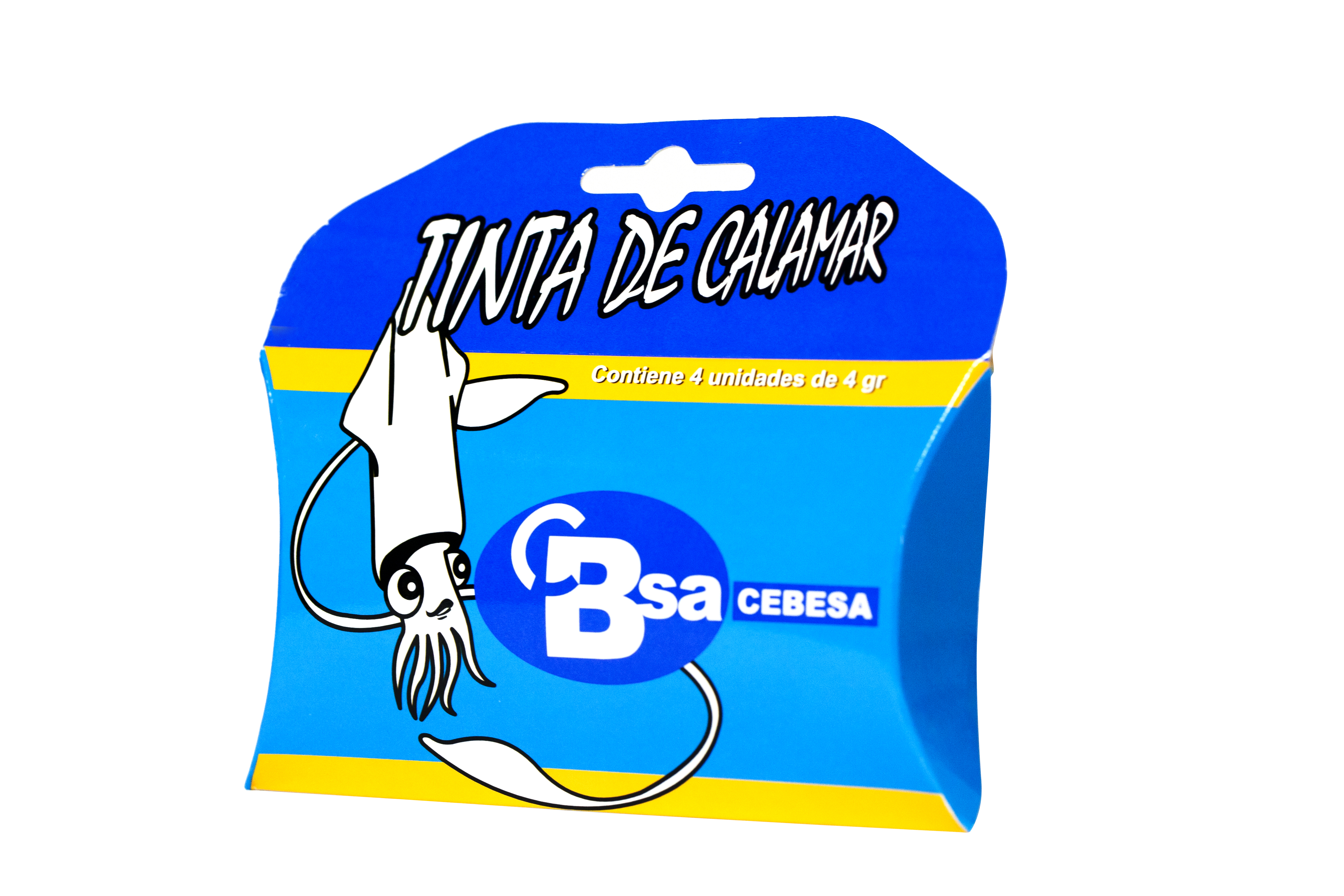 Bläckfiskbläck 16 g 4x4 g