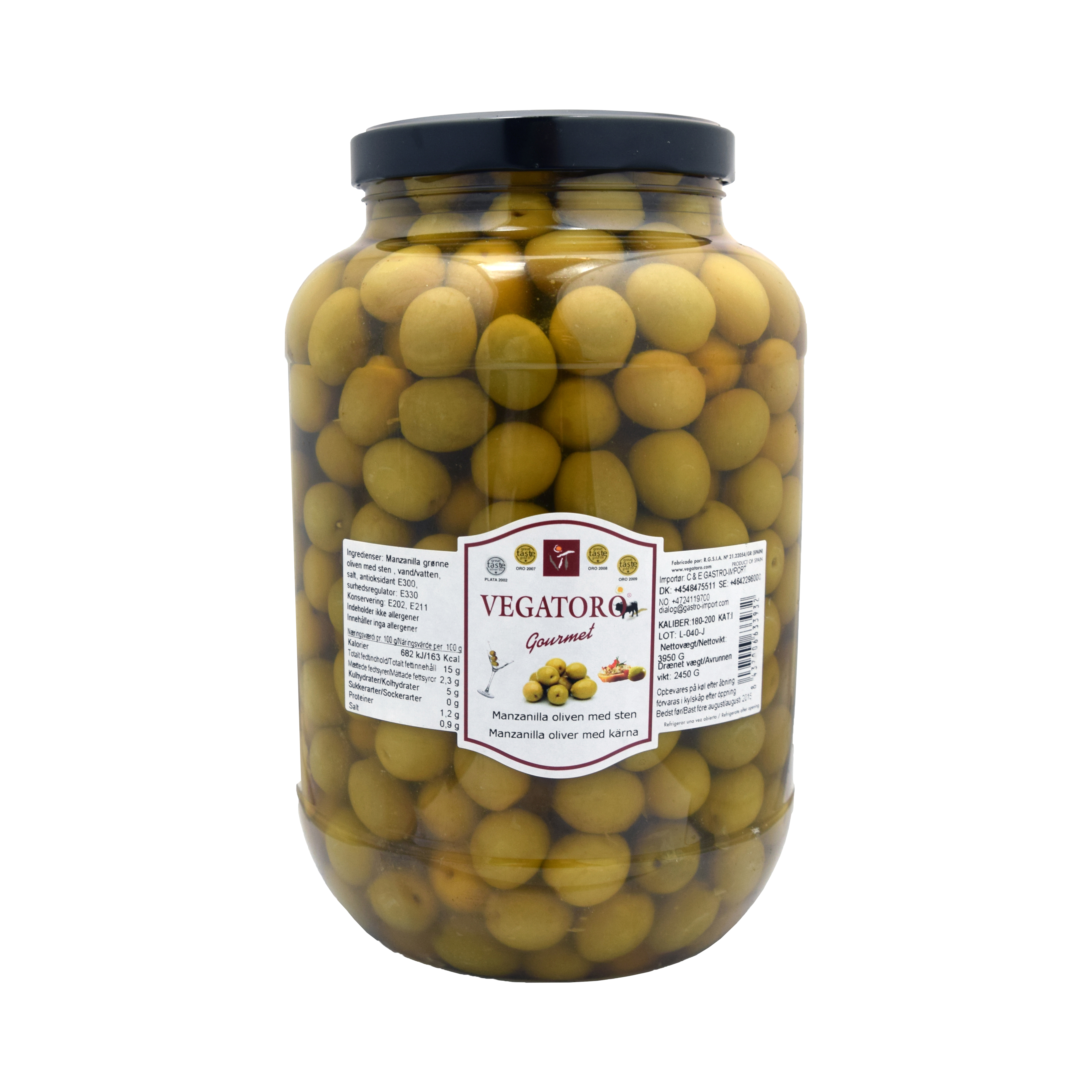 Manzanilla oliver 3,95 kg