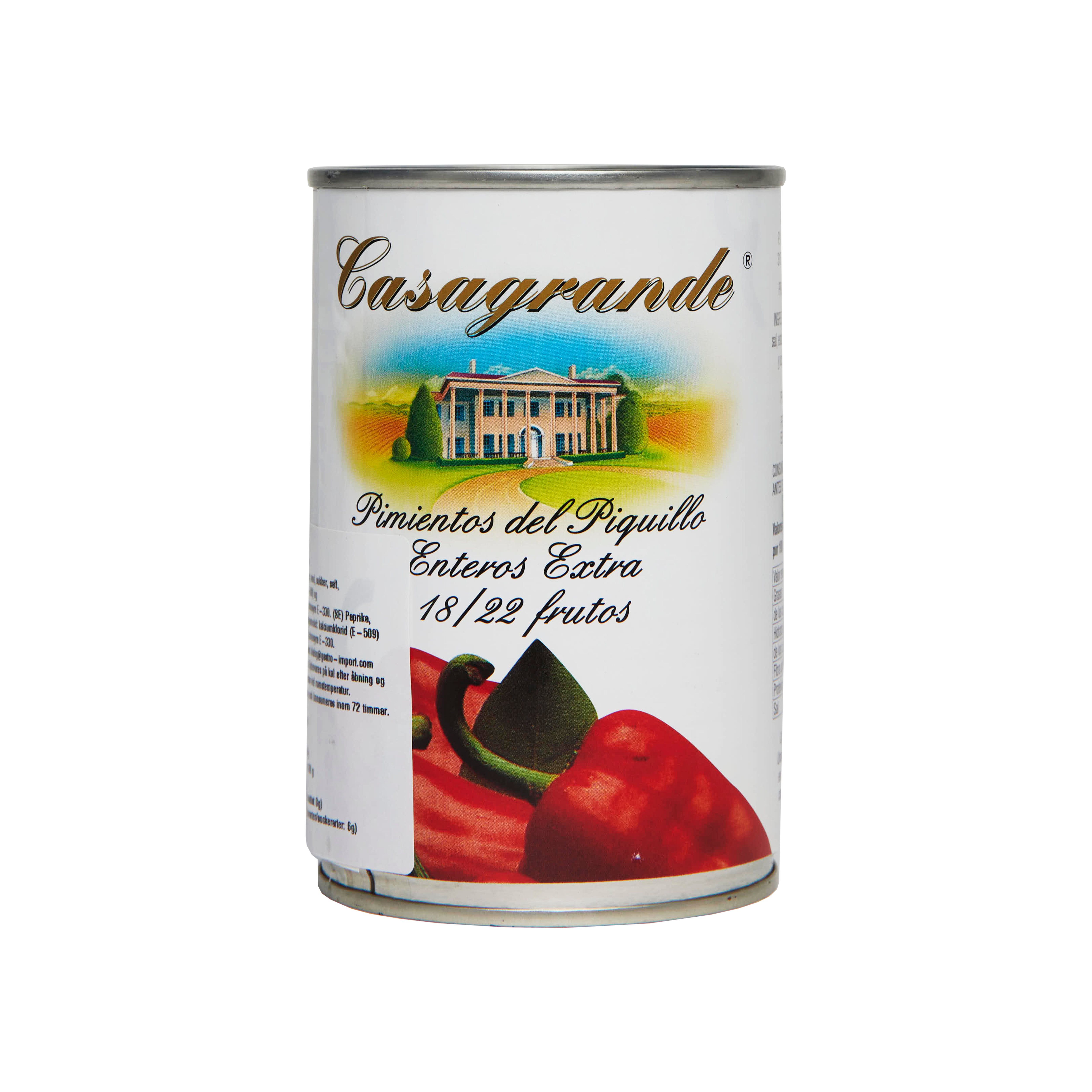 Hel grillad piquillopaprika 400 g