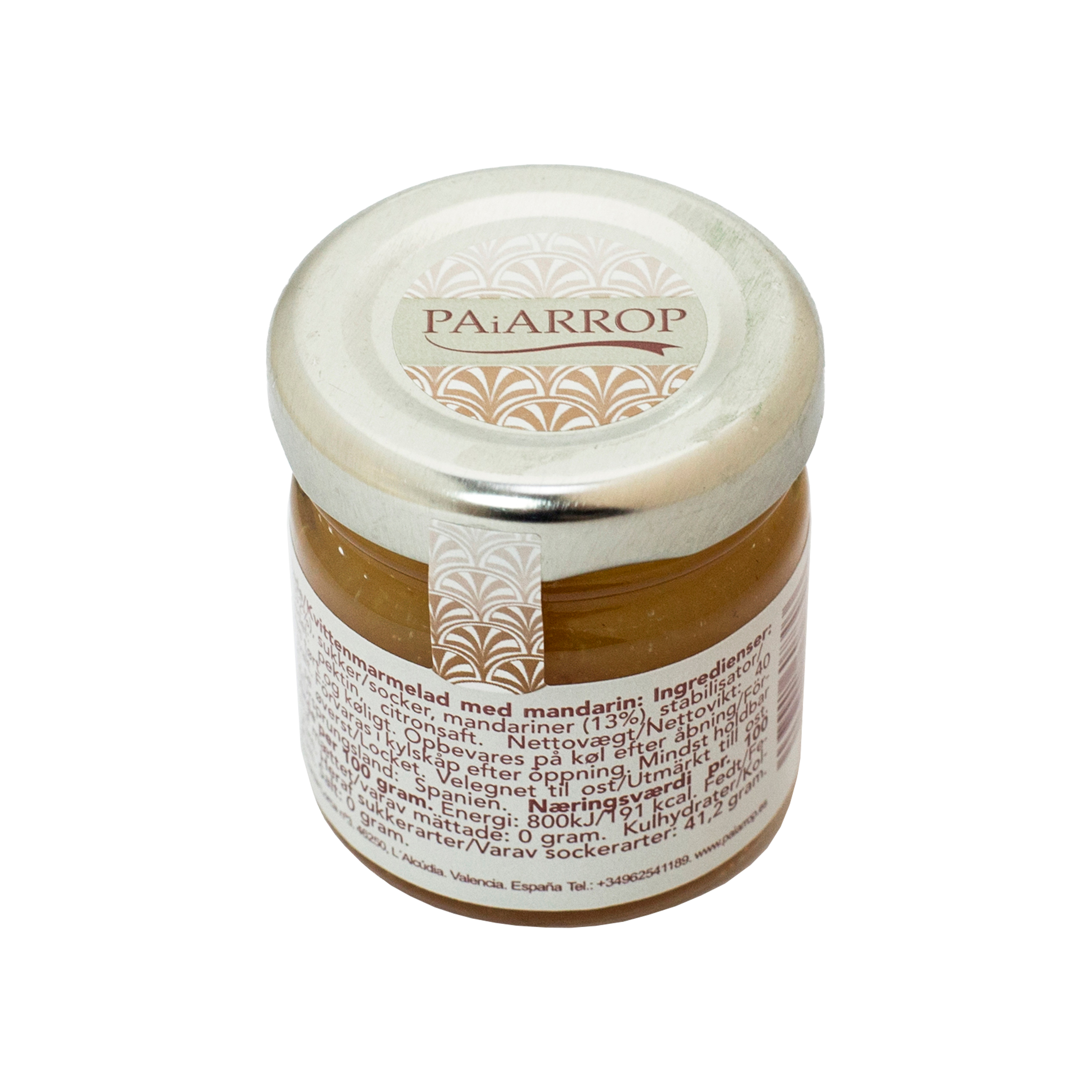 Paiarrop kvitten mandarinmarmelad 40 g