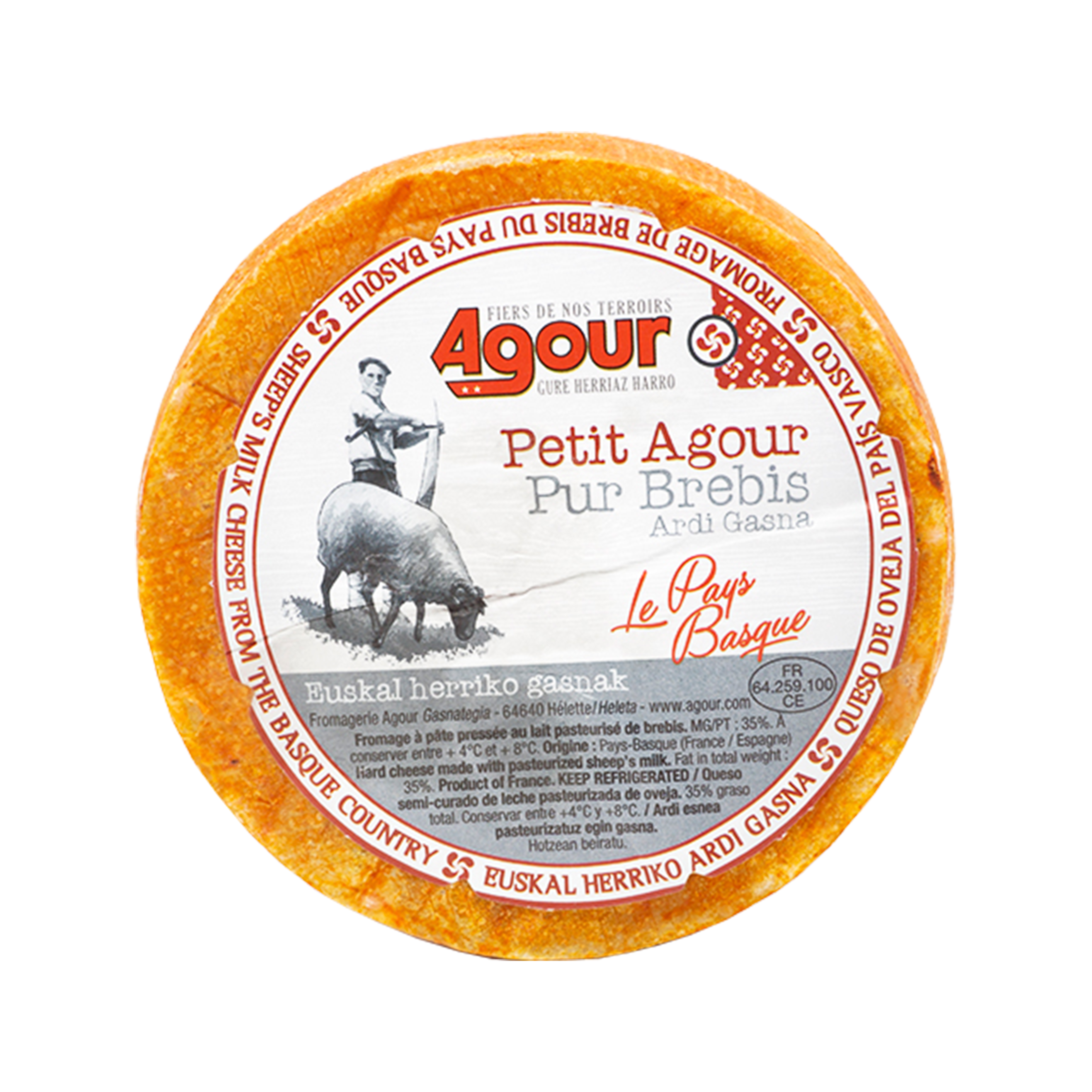 Petit Agour får 700 g