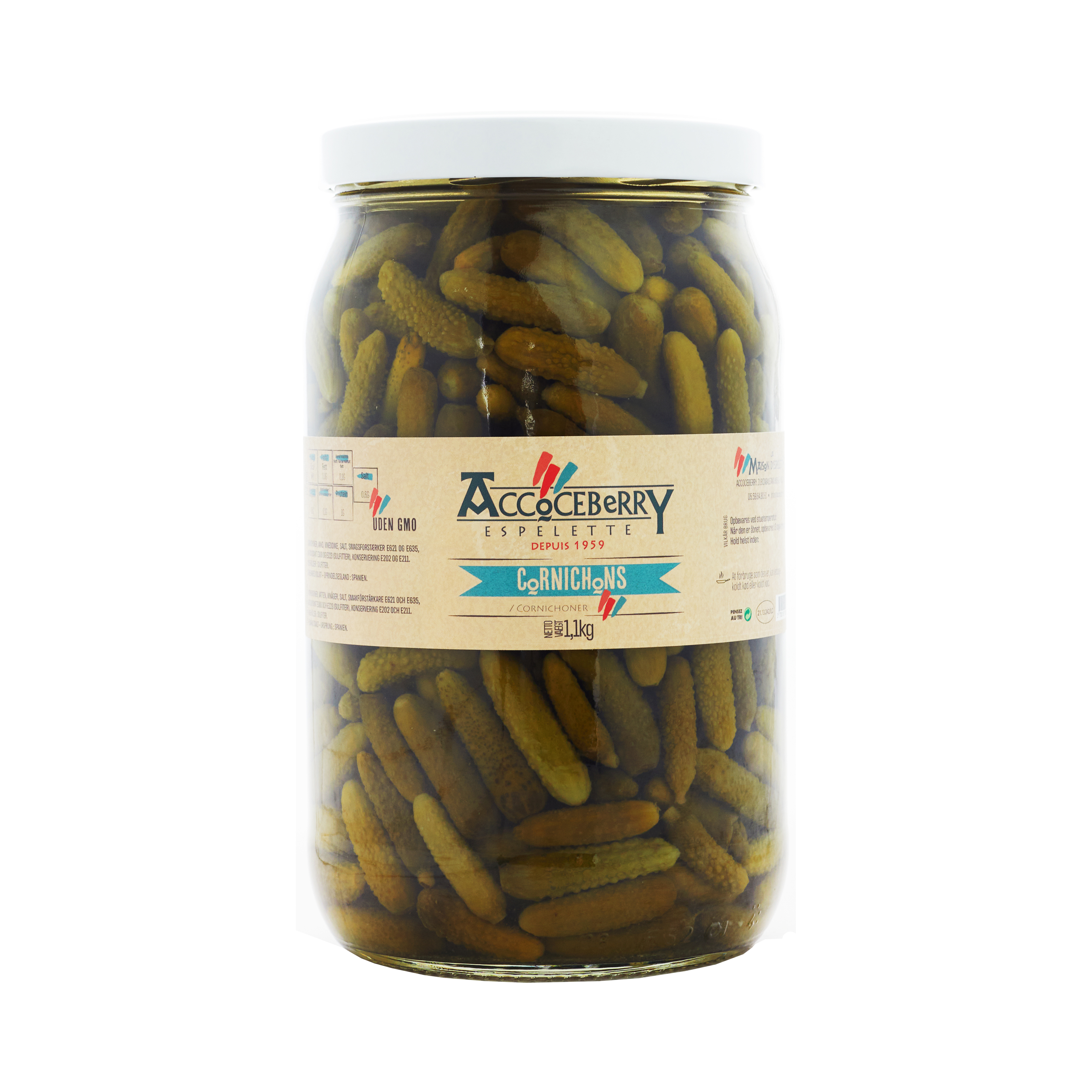 Cornichons 1,85 kg