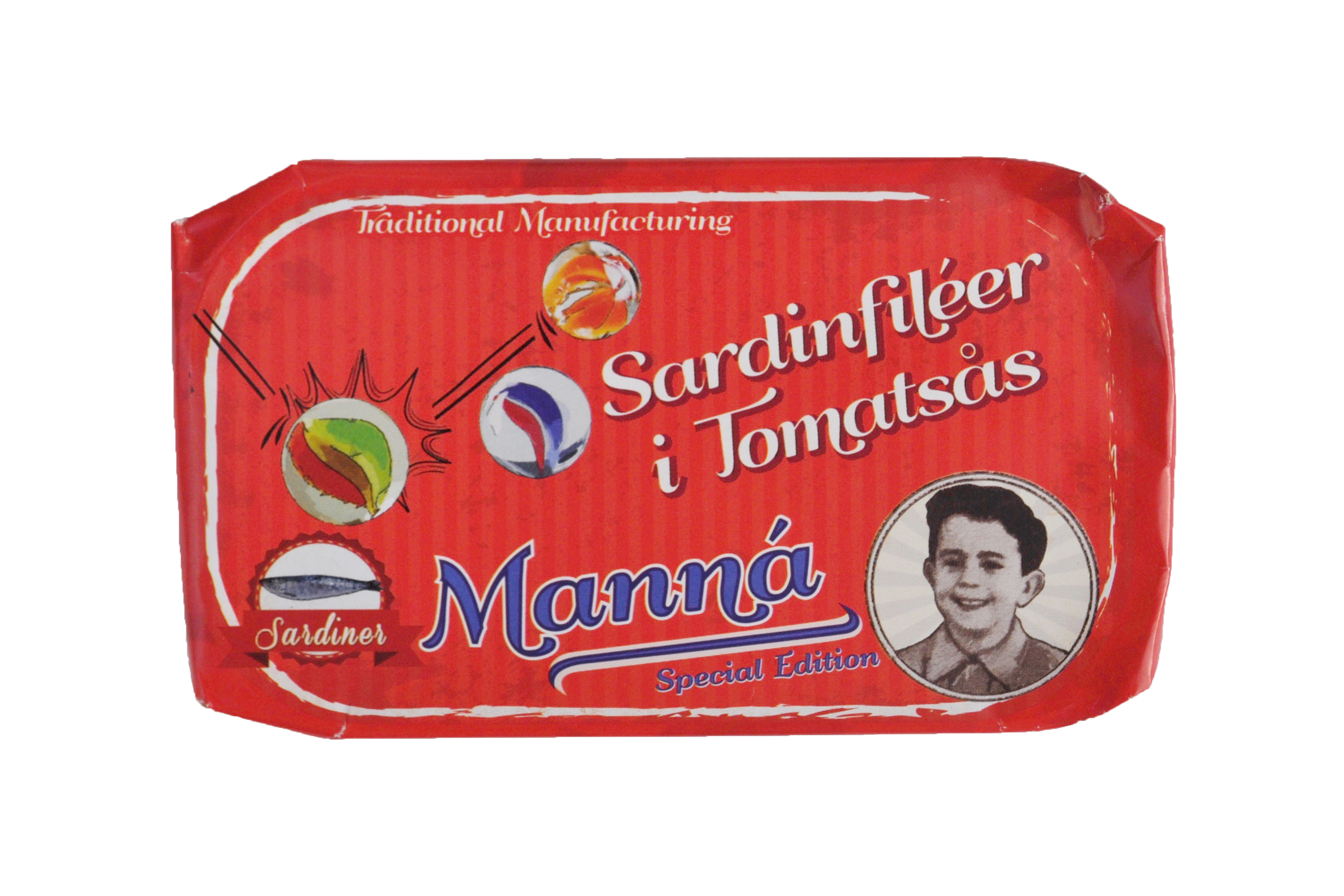 Sardinfiléer i tomatsås, 120g