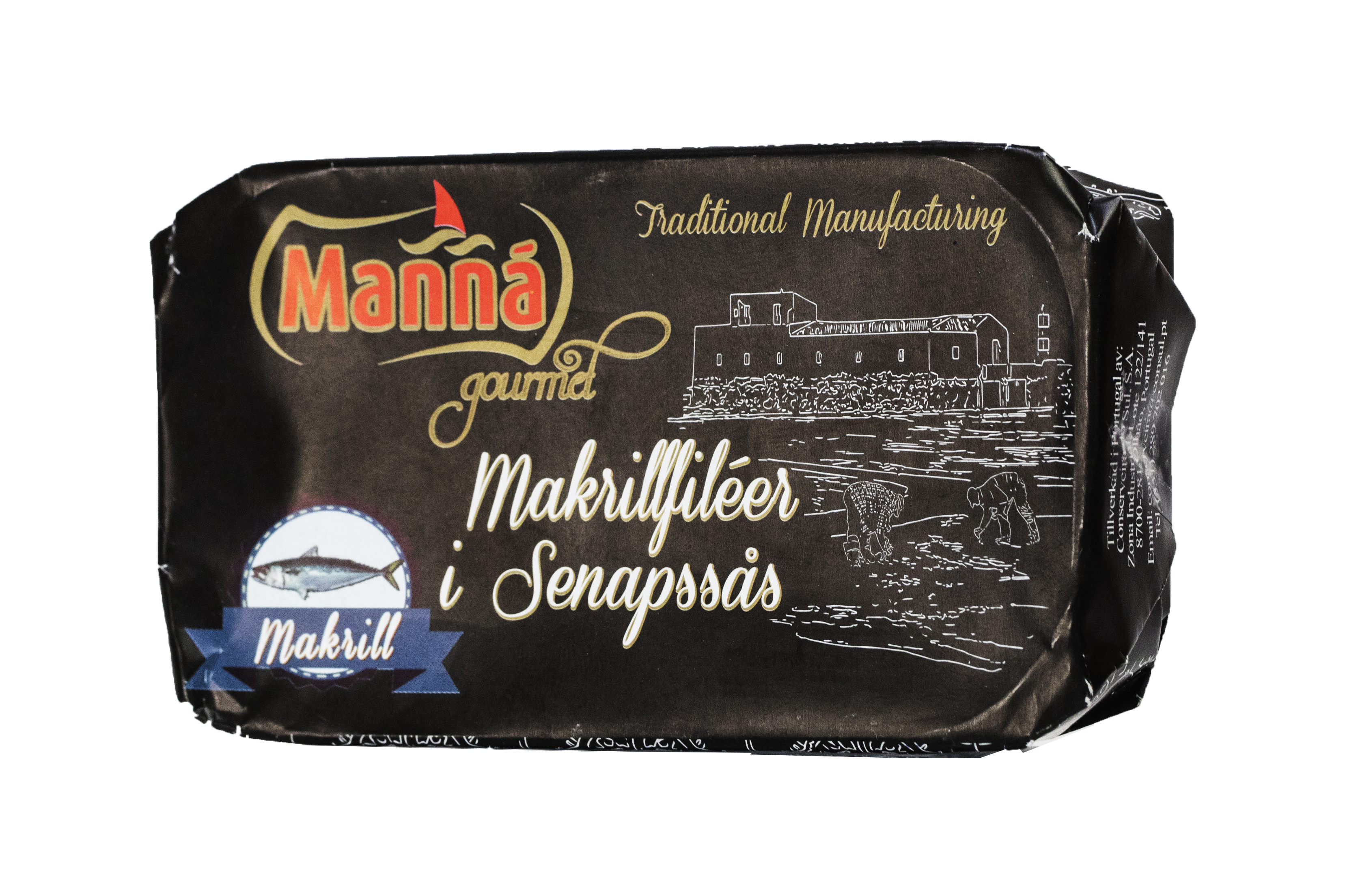 Makrillfiléer i senapssås 120 g