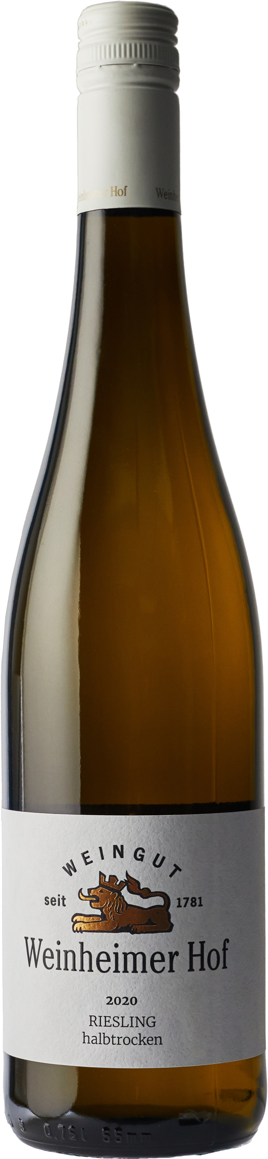 Weinheimer, Riesling Halbtrocken 2020