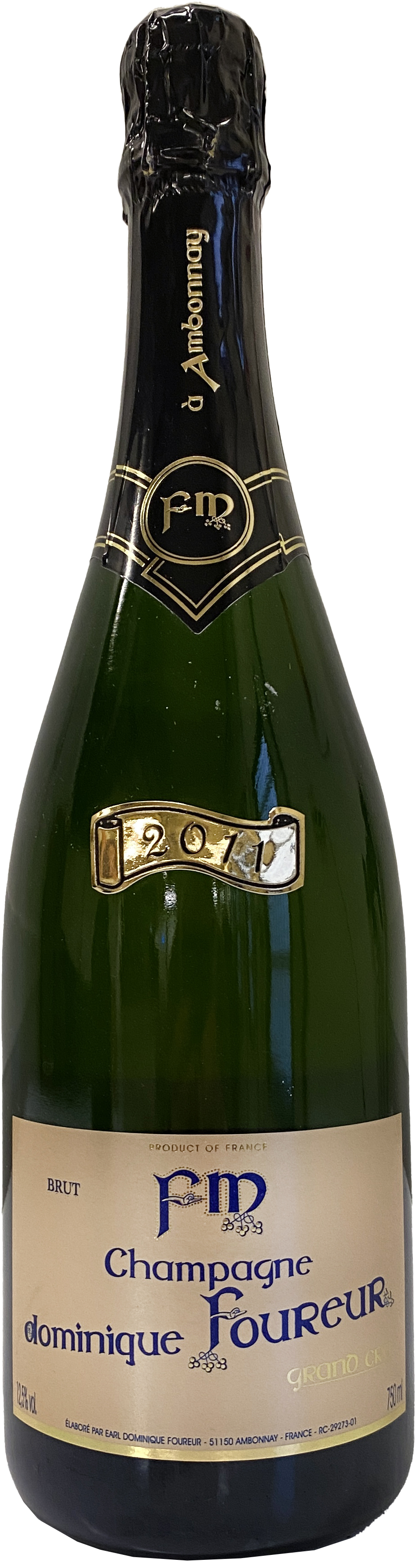 Champagne Dominique Foureur 2012 MAGNUM